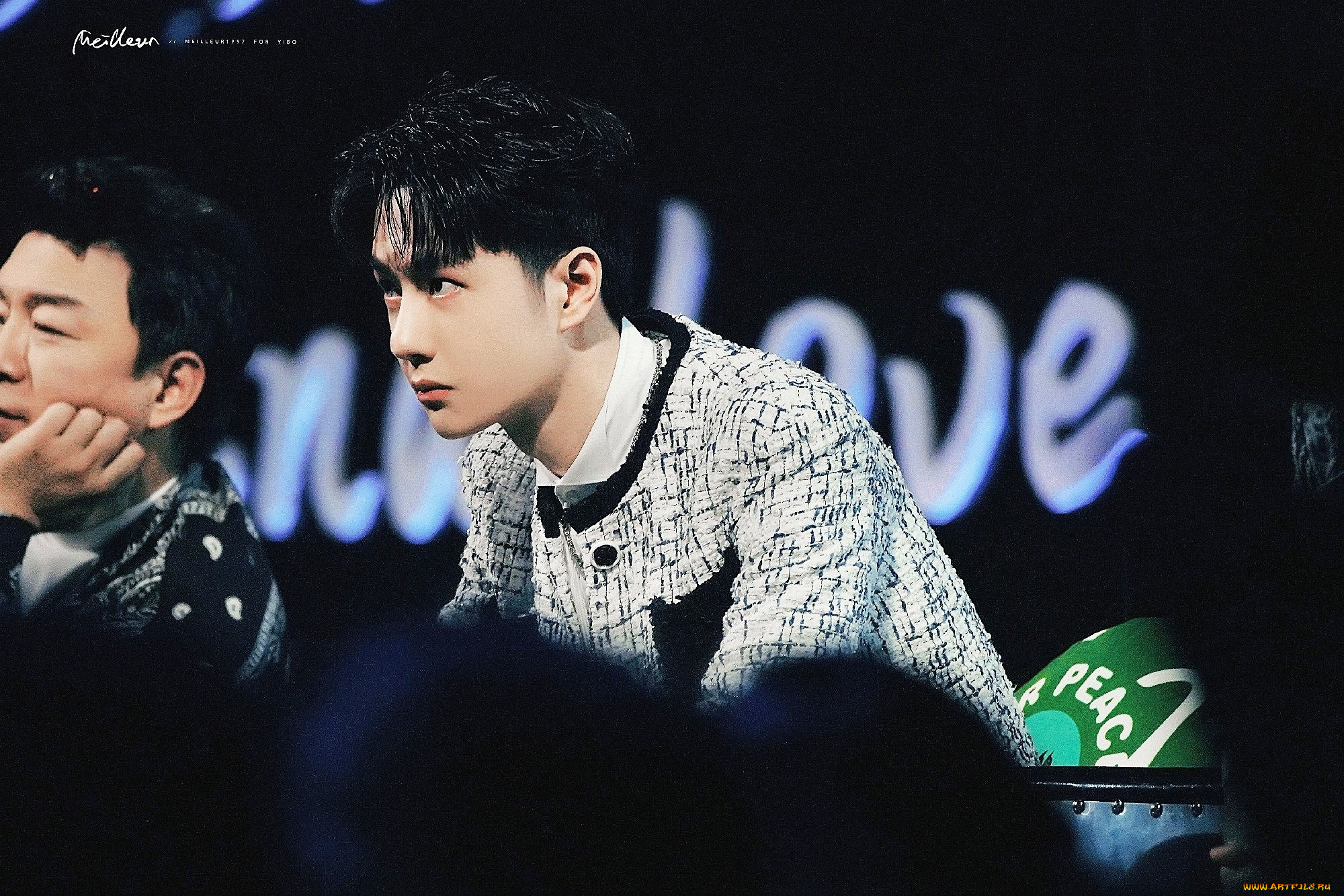 мужчины, wang, yi, bo, лица, шой