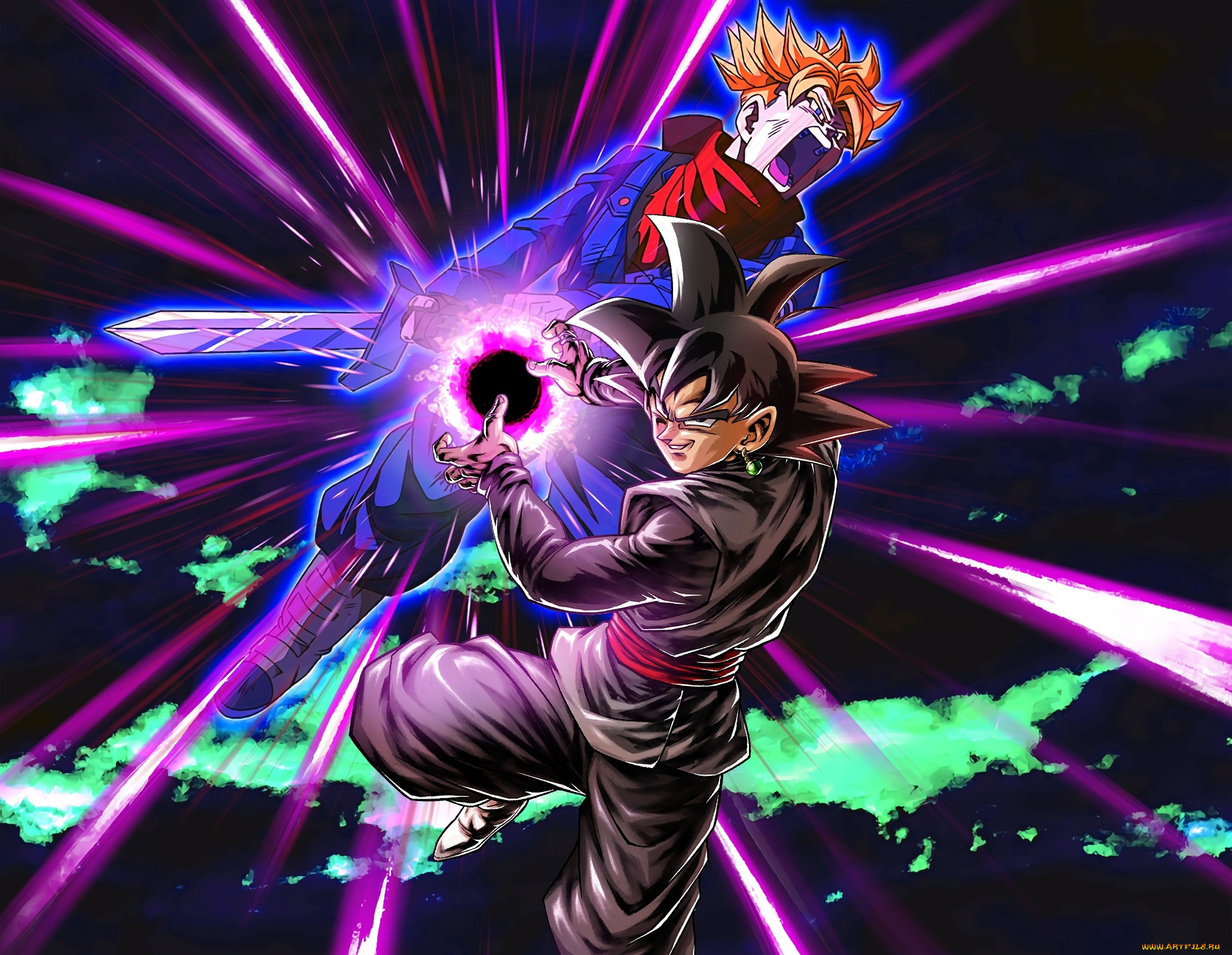 аниме, dragon, ball, драконий, жемчуг