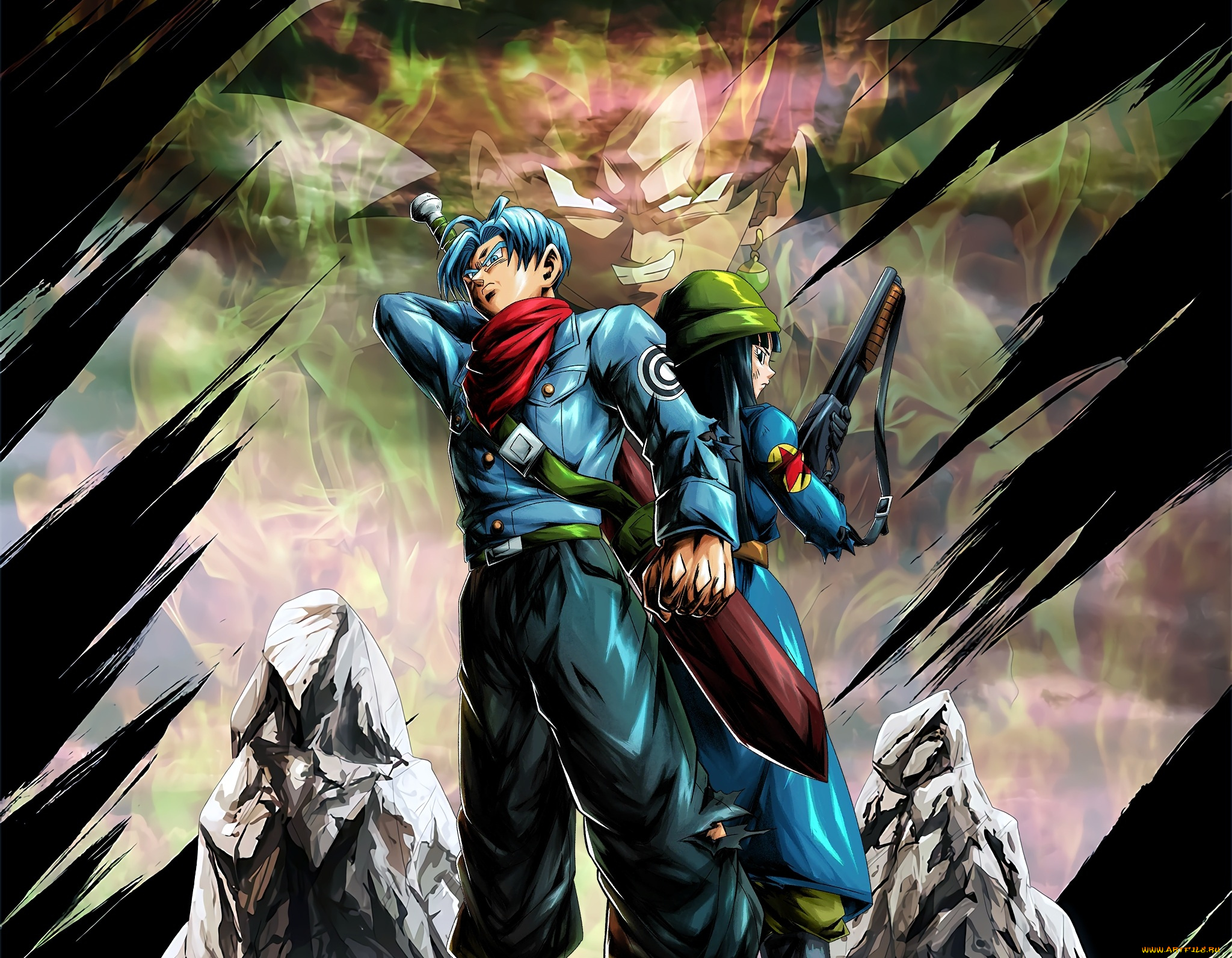 аниме, dragon, ball, драконий, жемчуг