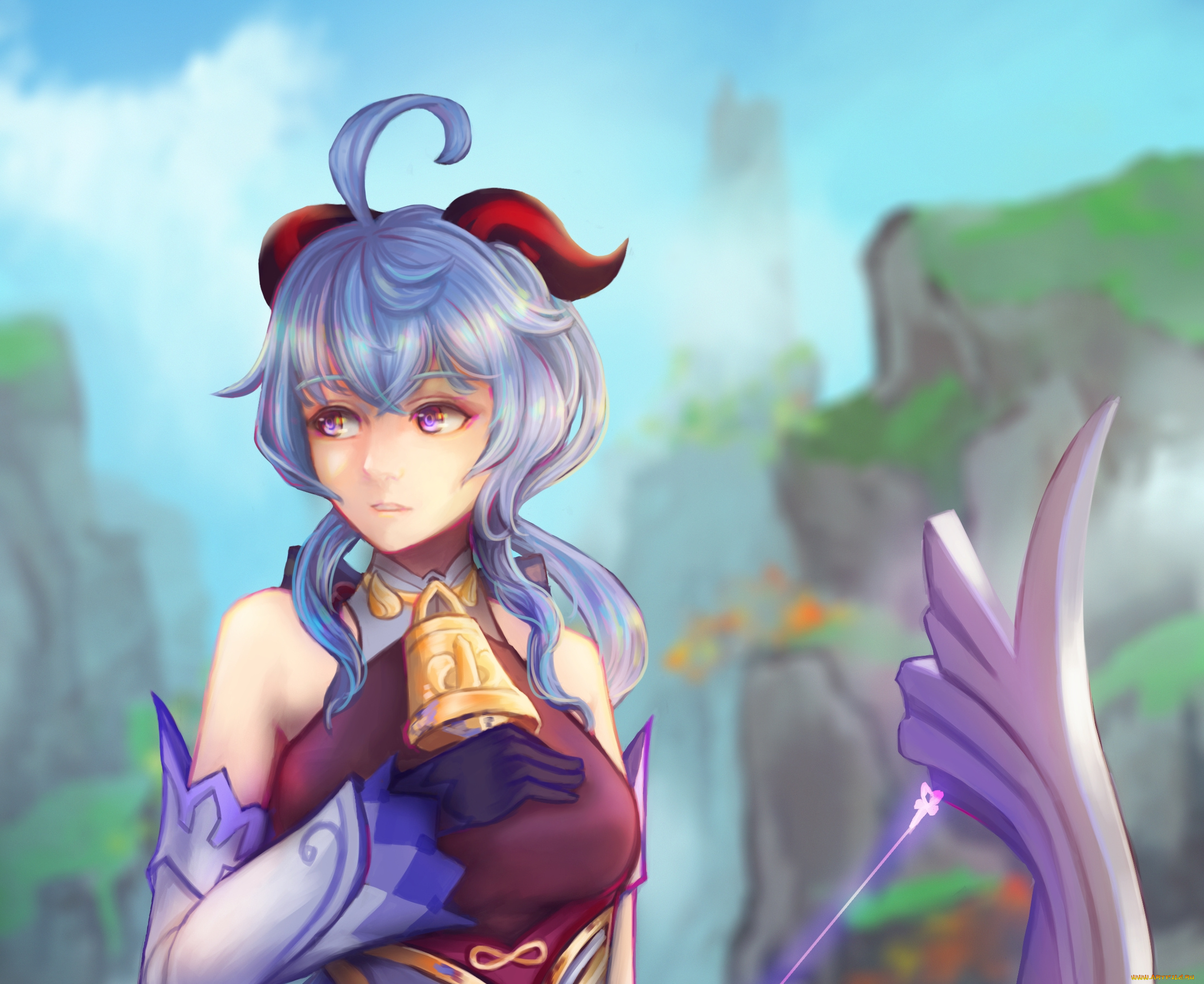 аниме, genshin, impact, genshin, impact