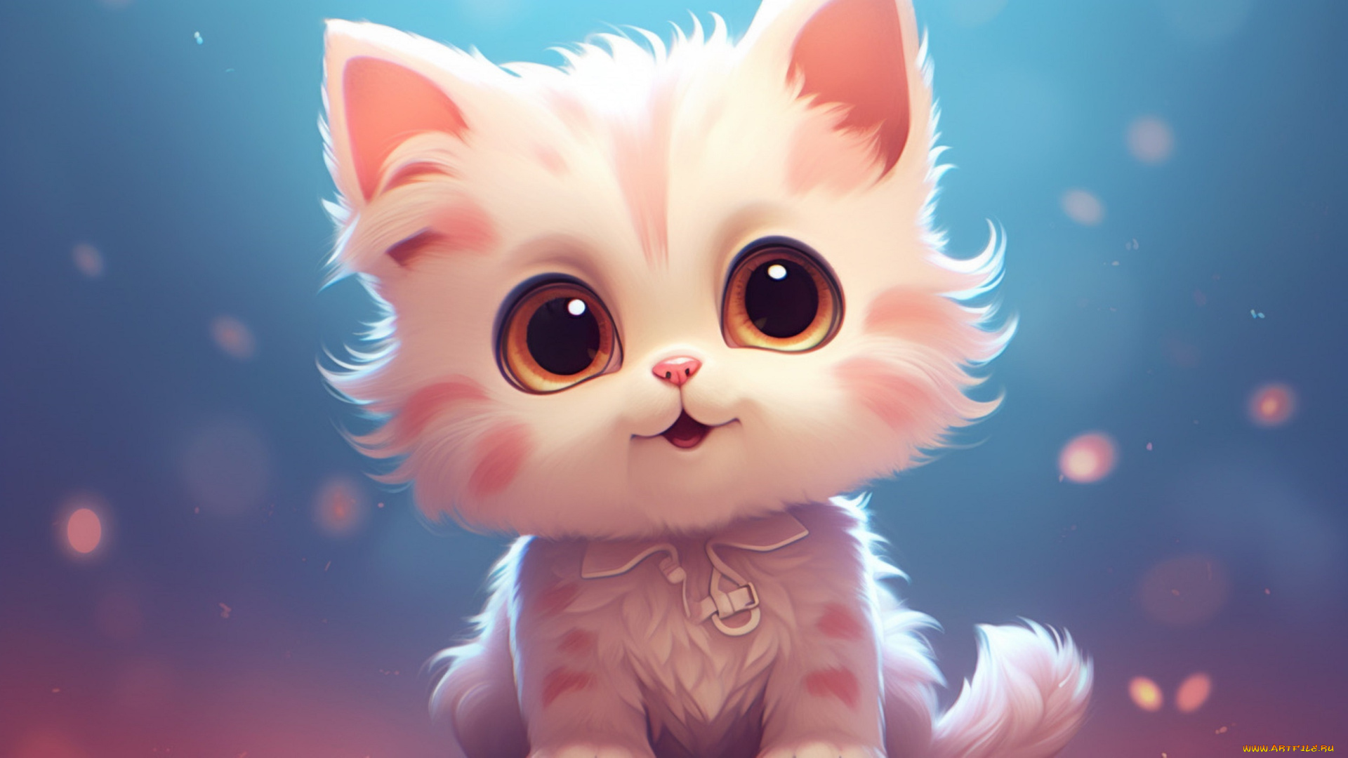 рисованное, животные, , коты, кот, кошка