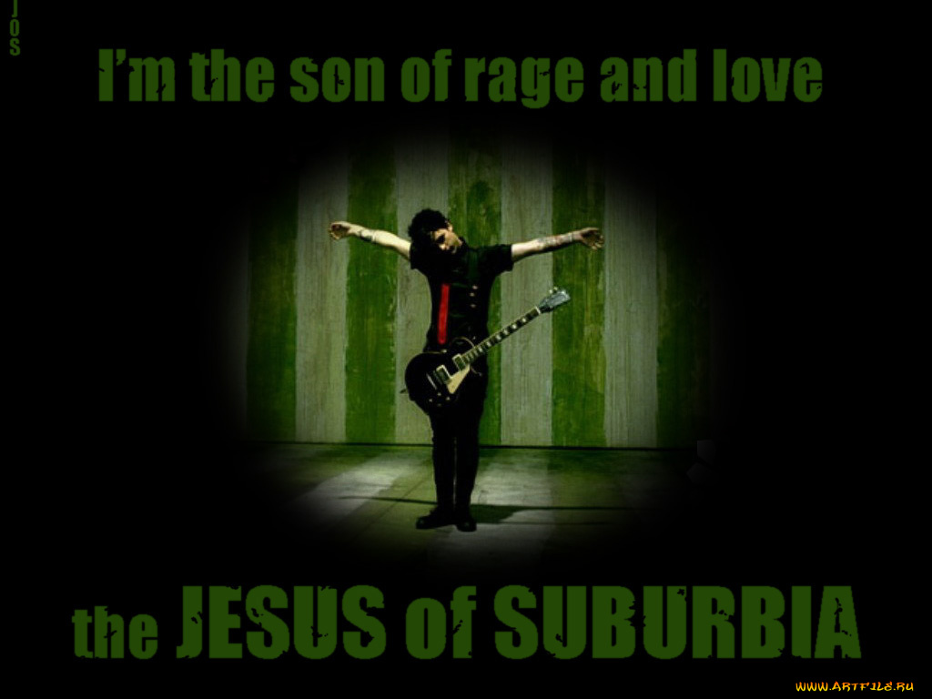 музыка, green, day