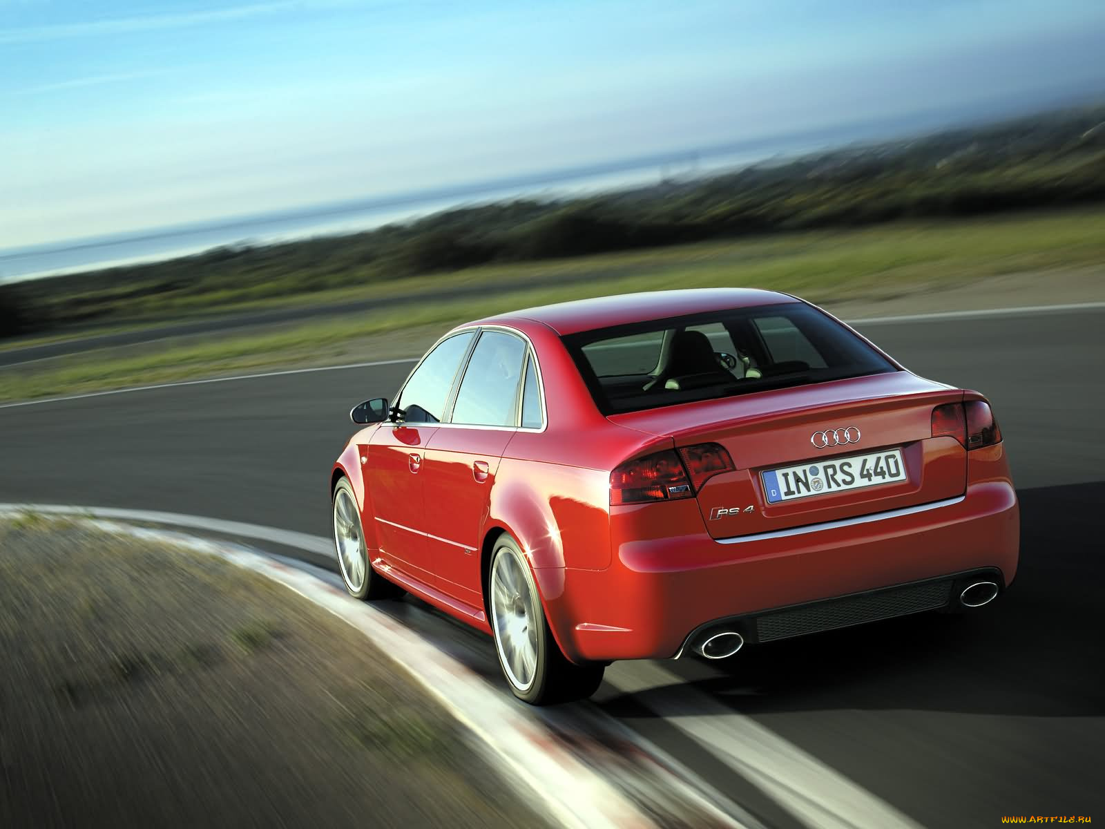 audi, rs4, 2005, автомобили