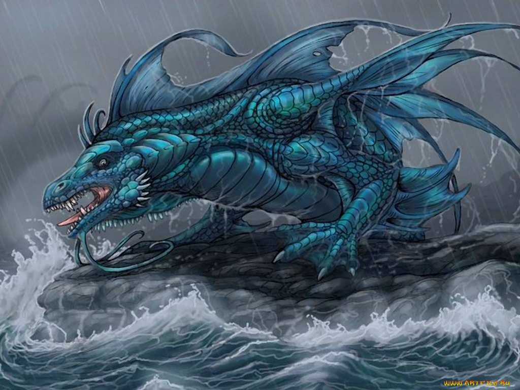 фэнтези, драконы