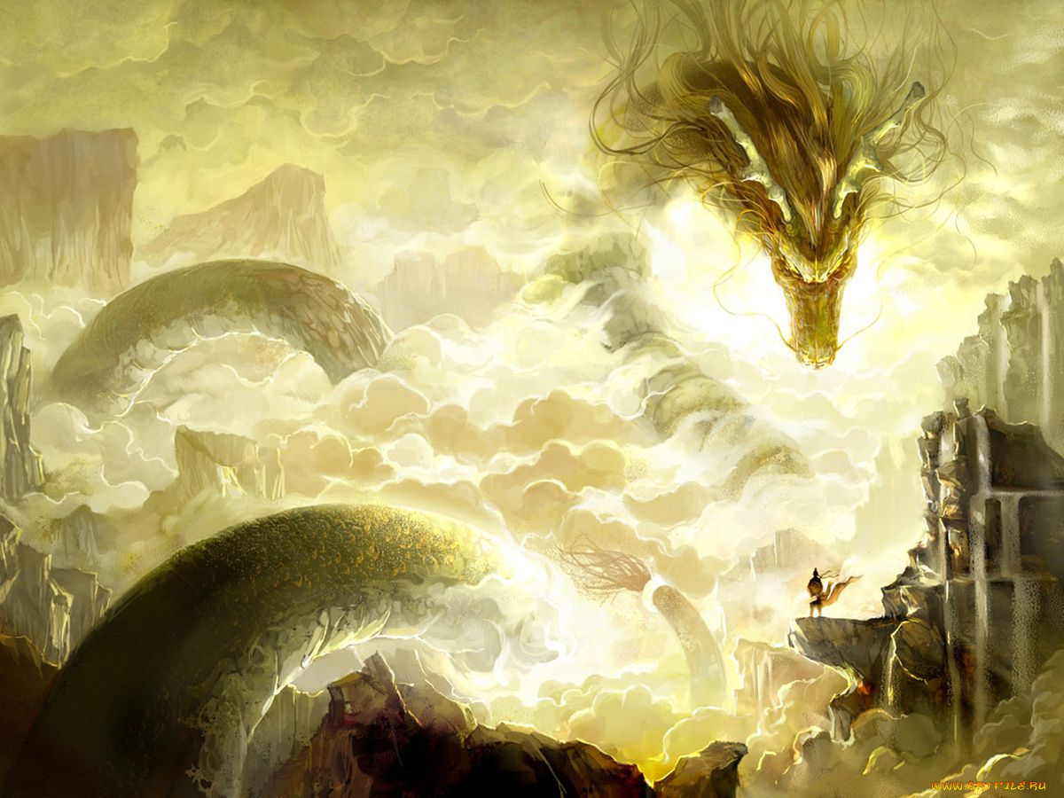 фэнтези, драконы