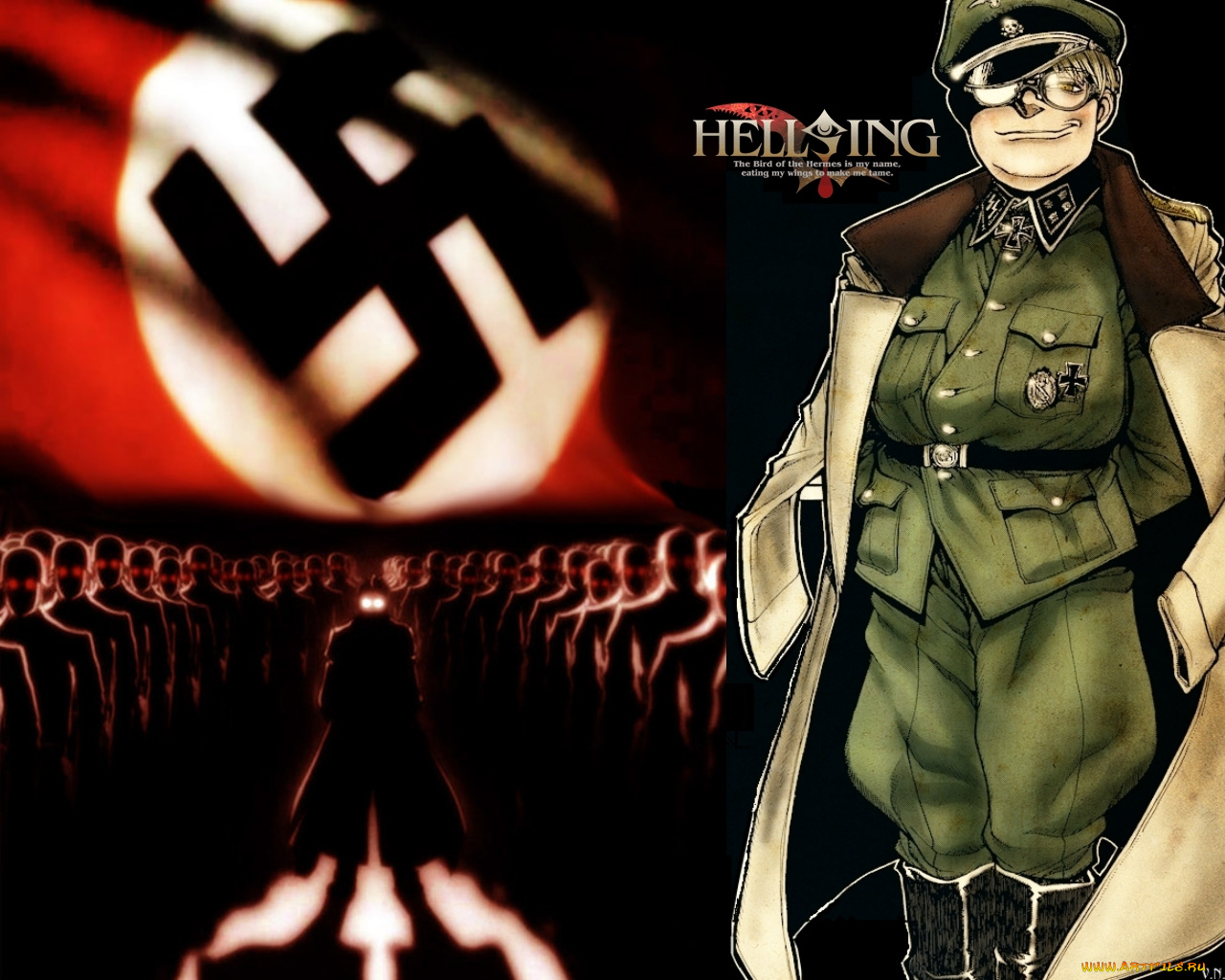 hellsing, аниме