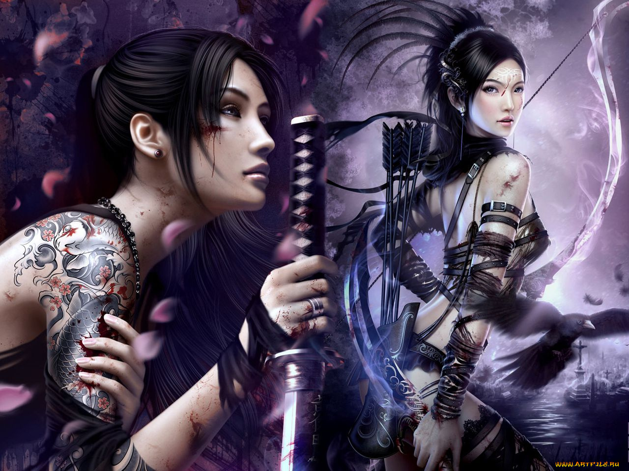 фэнтези, девушки