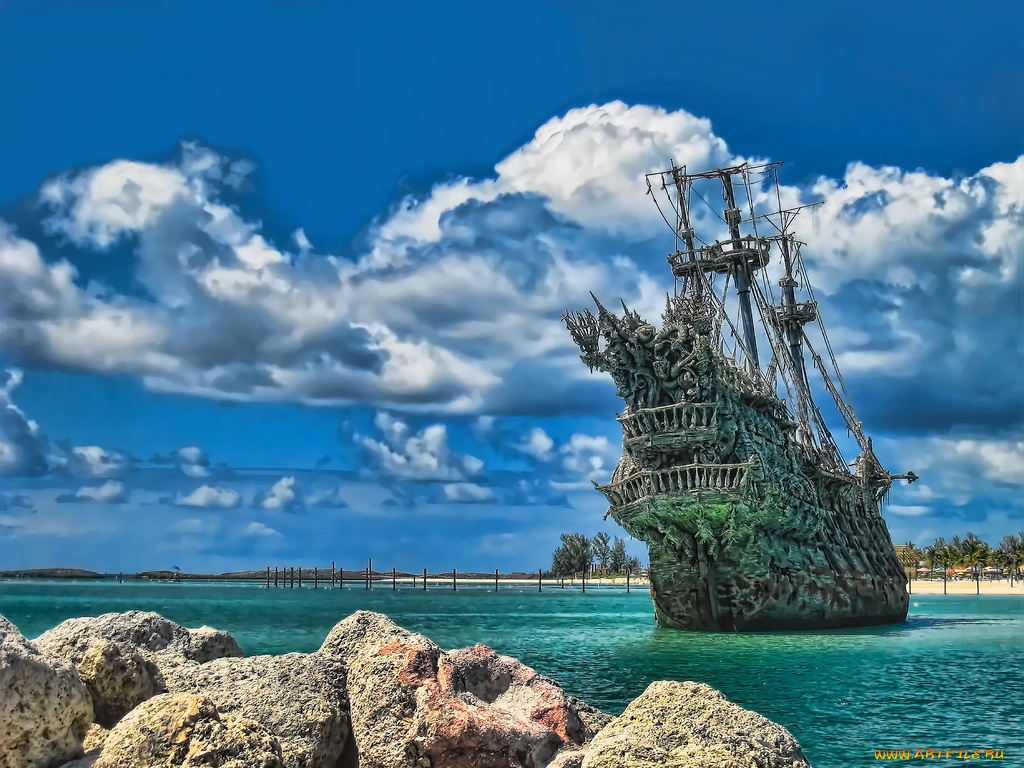 корабли, парусники