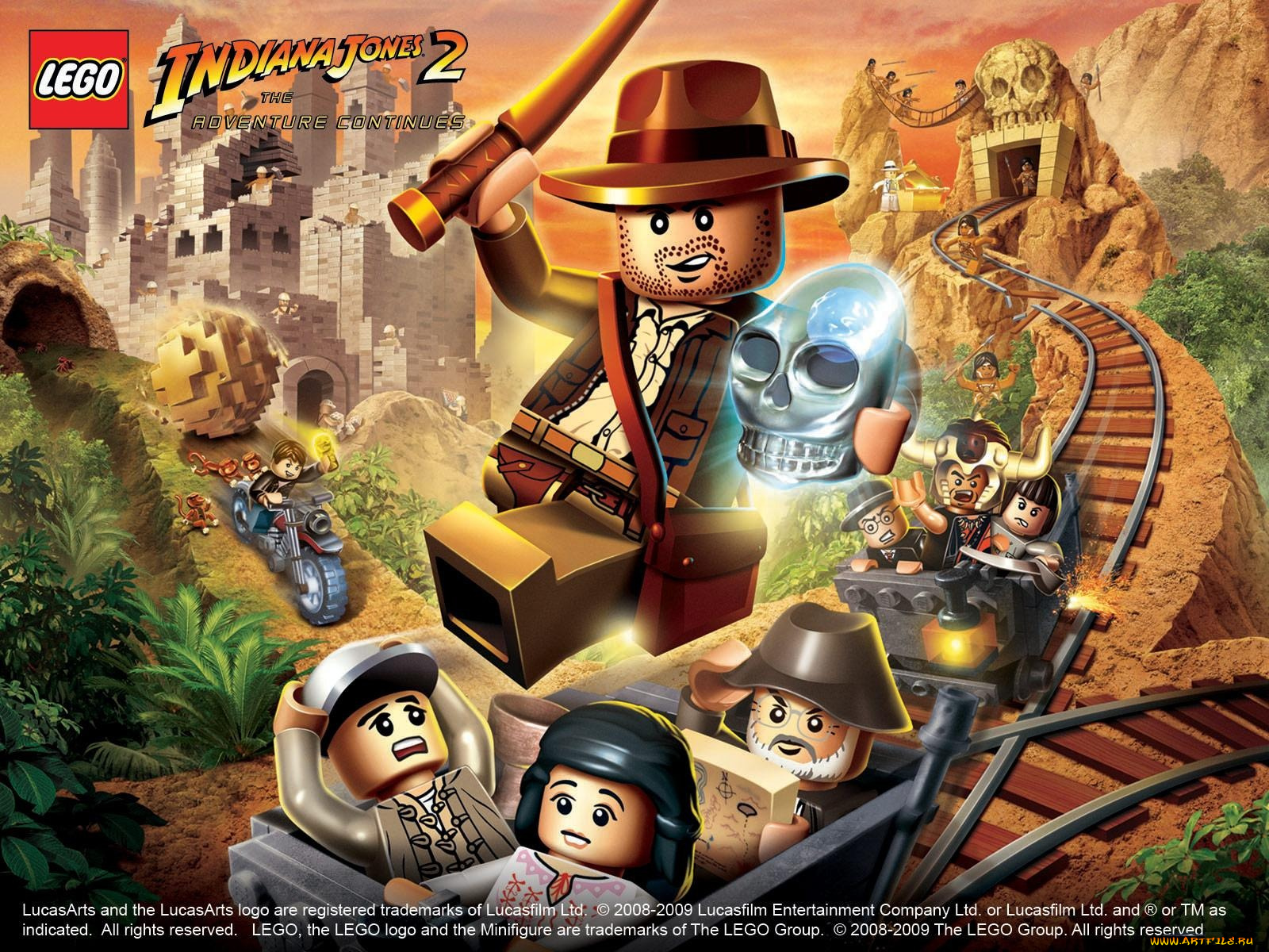lego, indiana, jones, the, adventure, continues, видео, игры