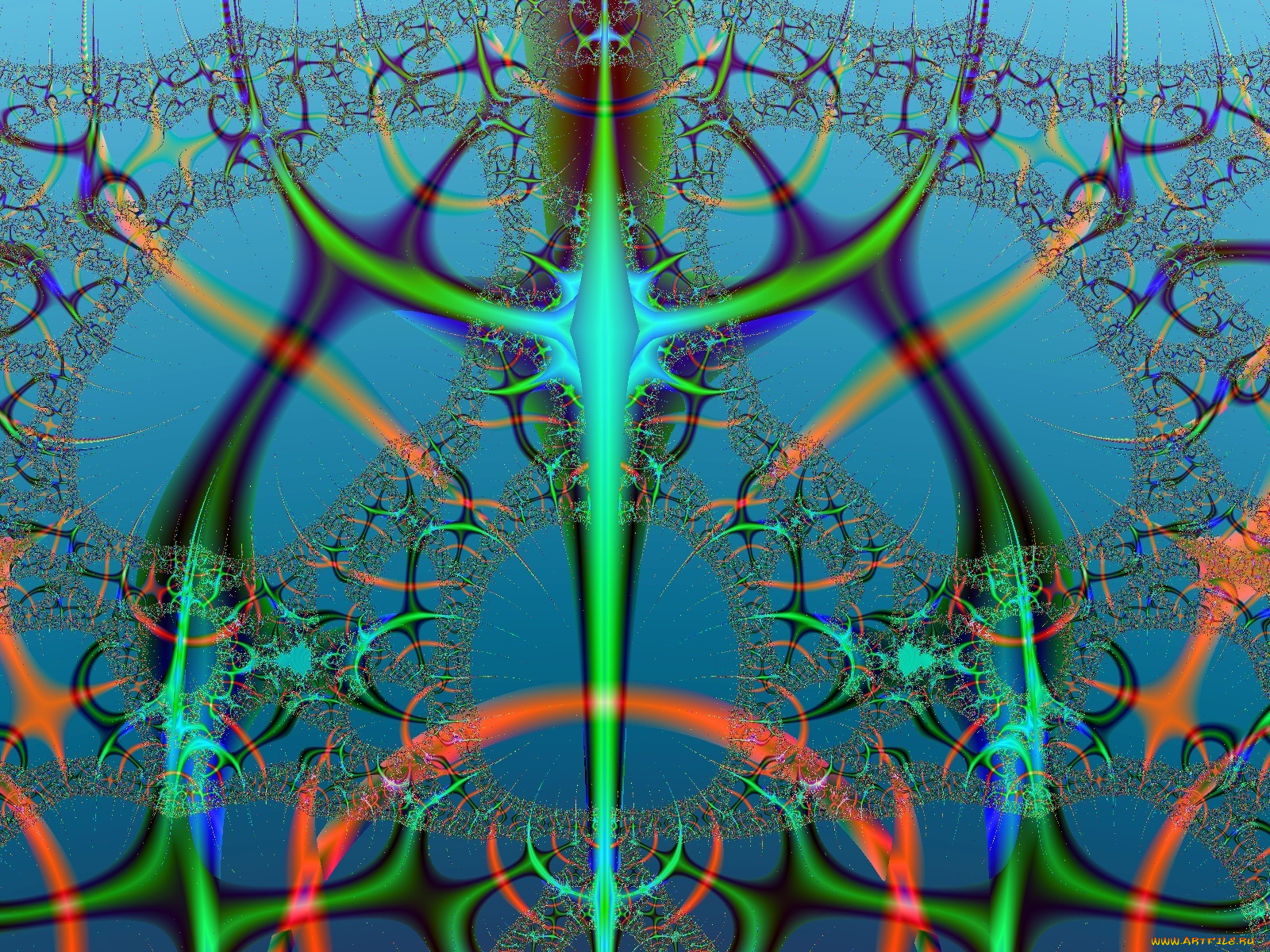 3д, графика, fractal, фракталы, фон, узор