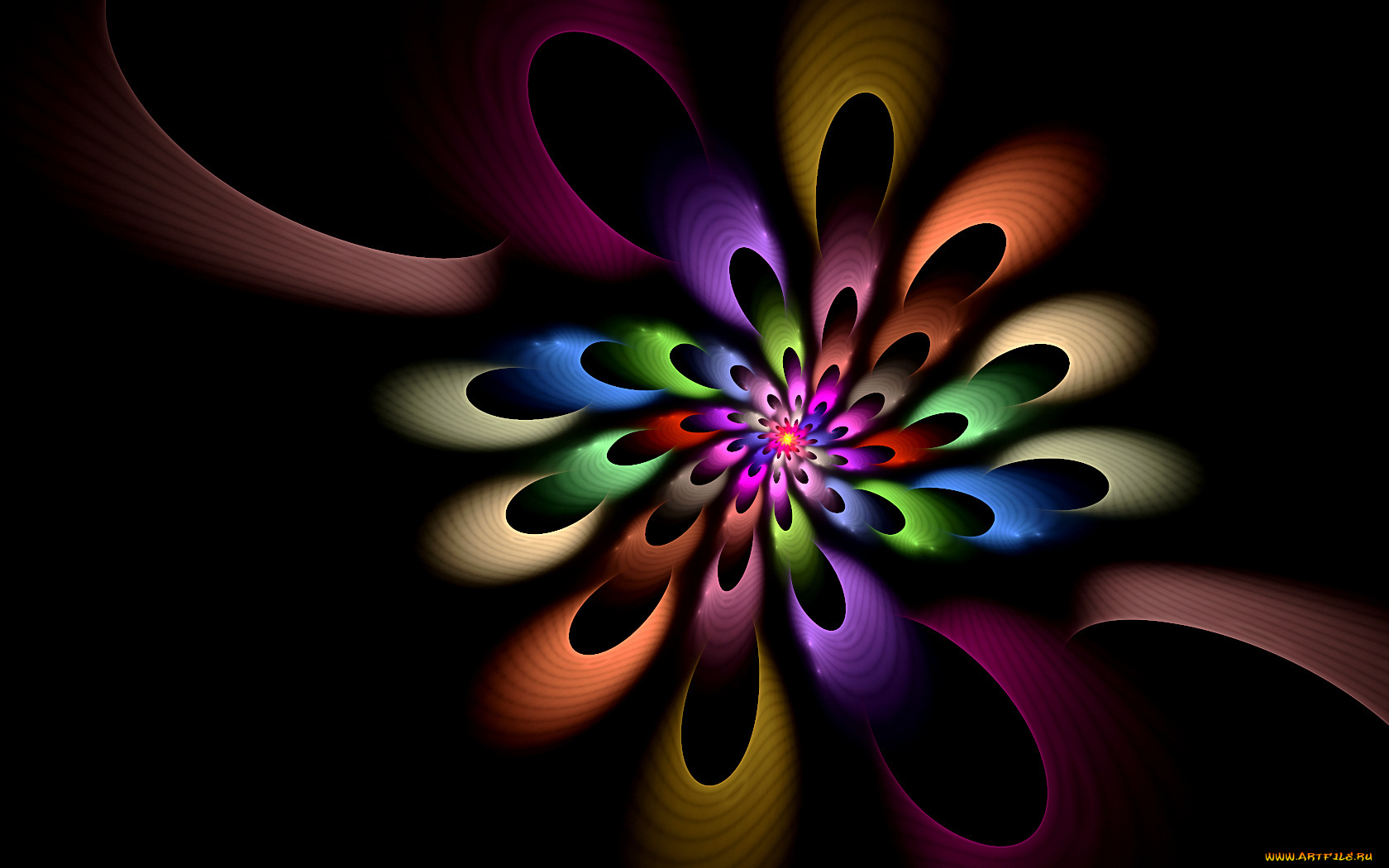 3д, графика, fractal, фракталы, узор