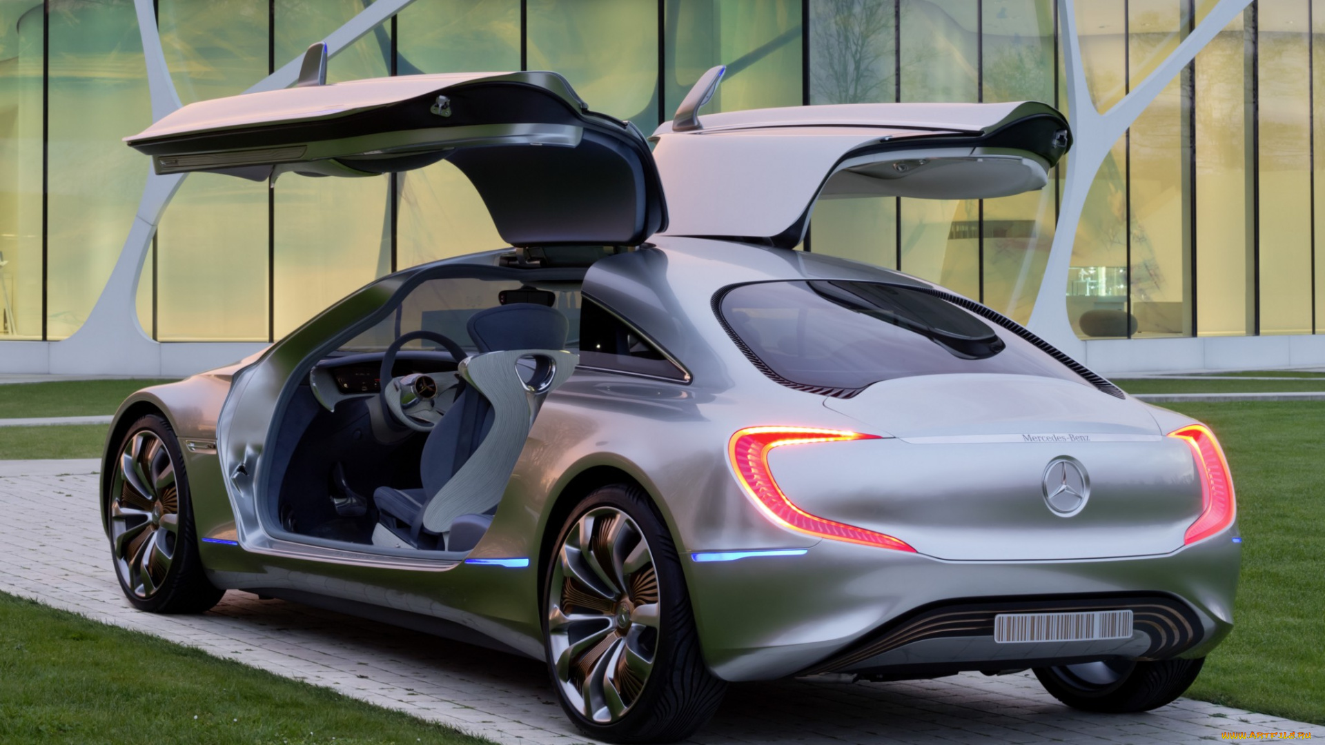 автомобили, mercedes, benz, f125