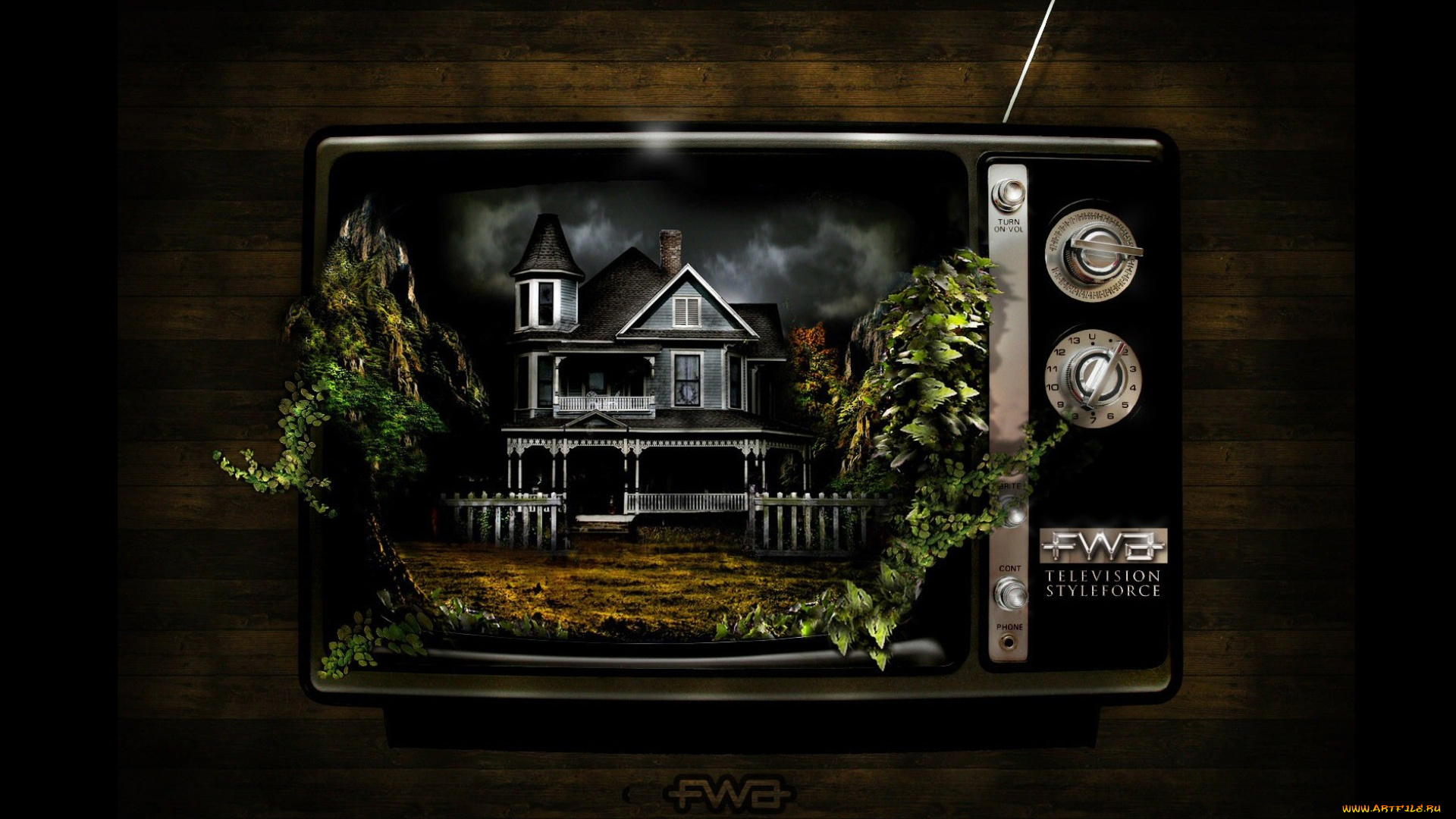 разное, компьютерный, дизайн, дом, телевизор