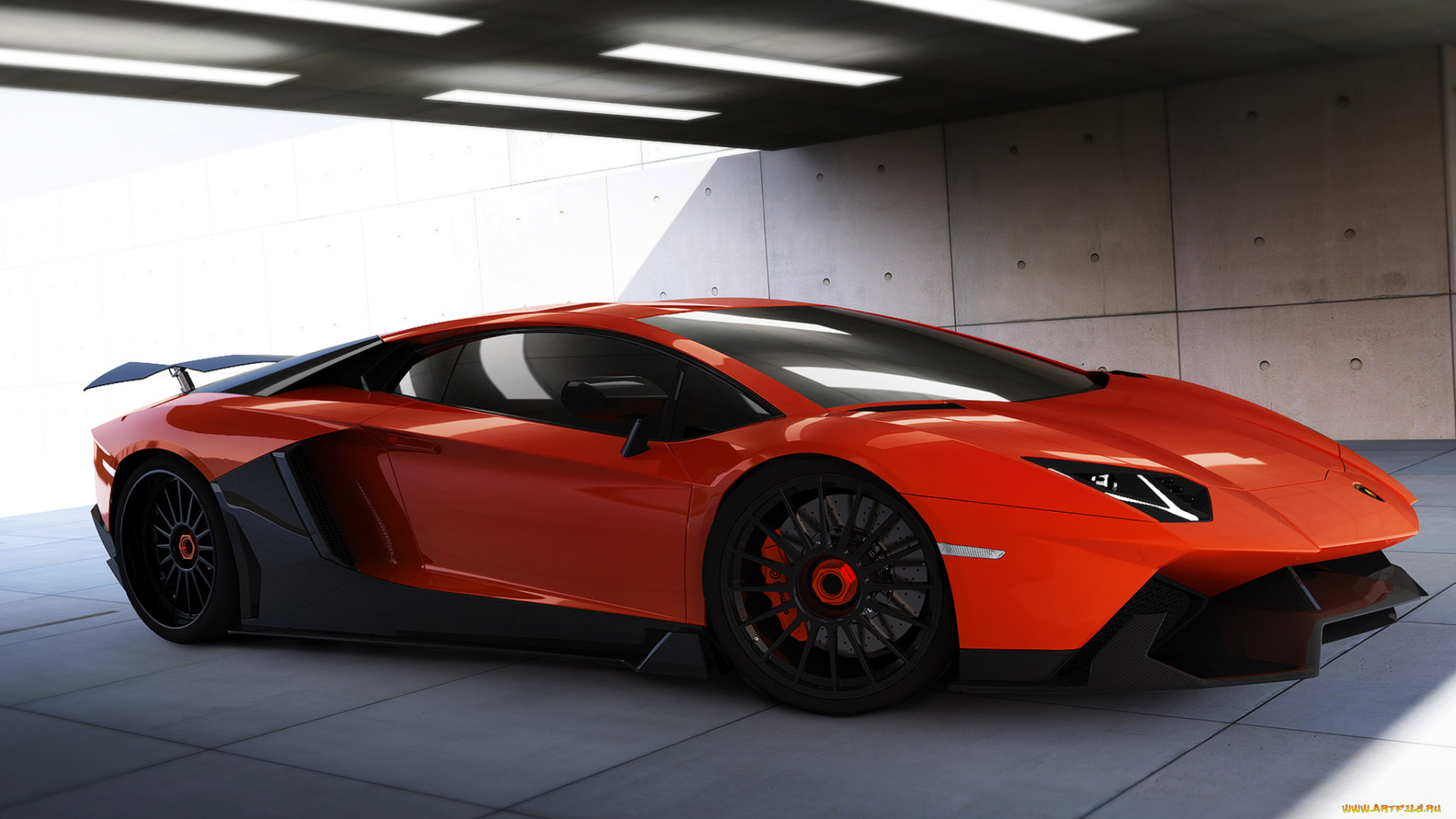 renm-performance-lamborghini-aventador-le-c, автомобили, 3д, performance