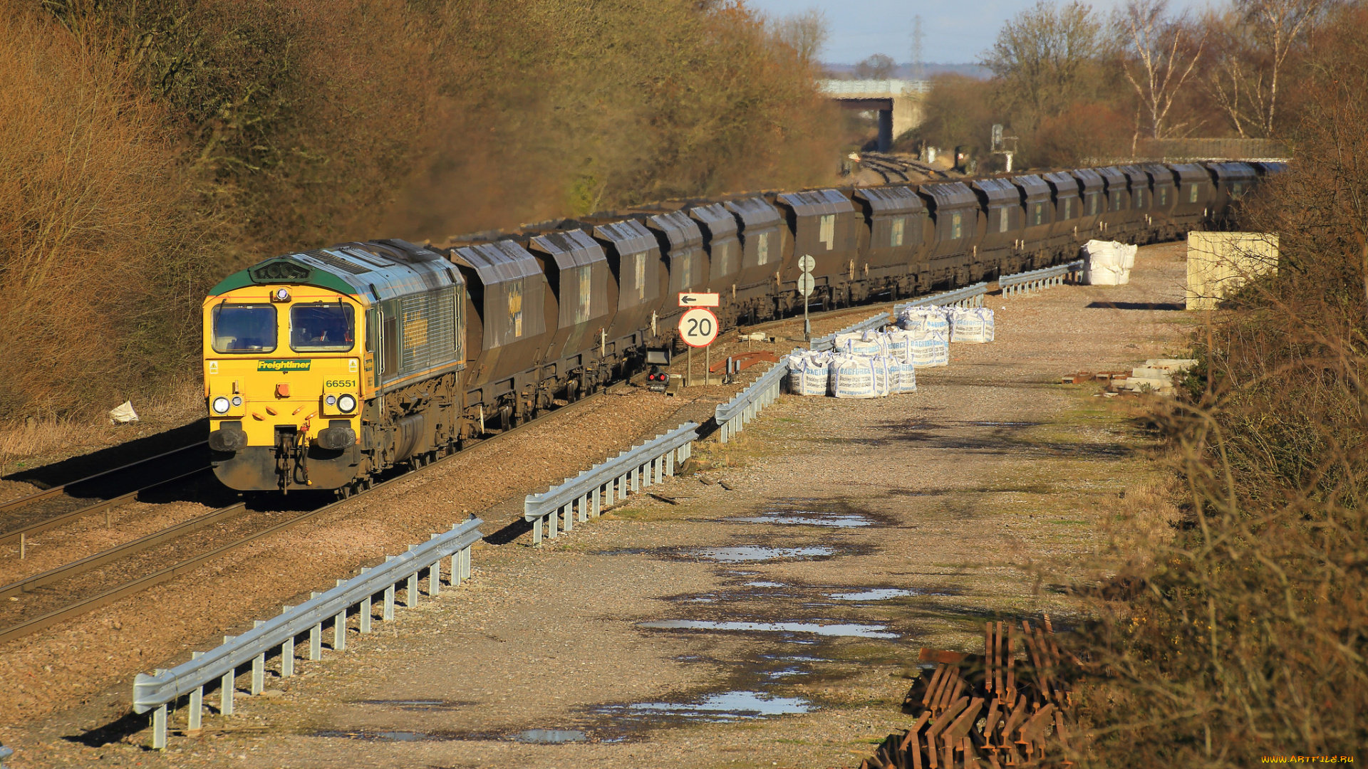 техника, поезда, локомотив, рельсы