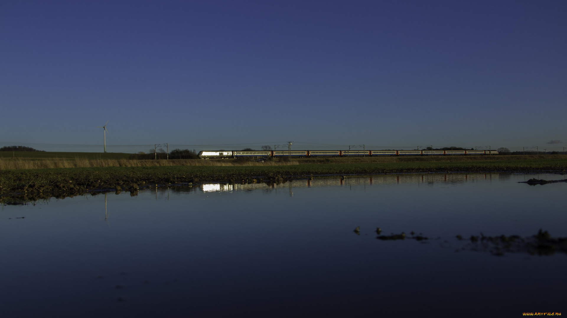 техника, поезда, рельсы, локомотив