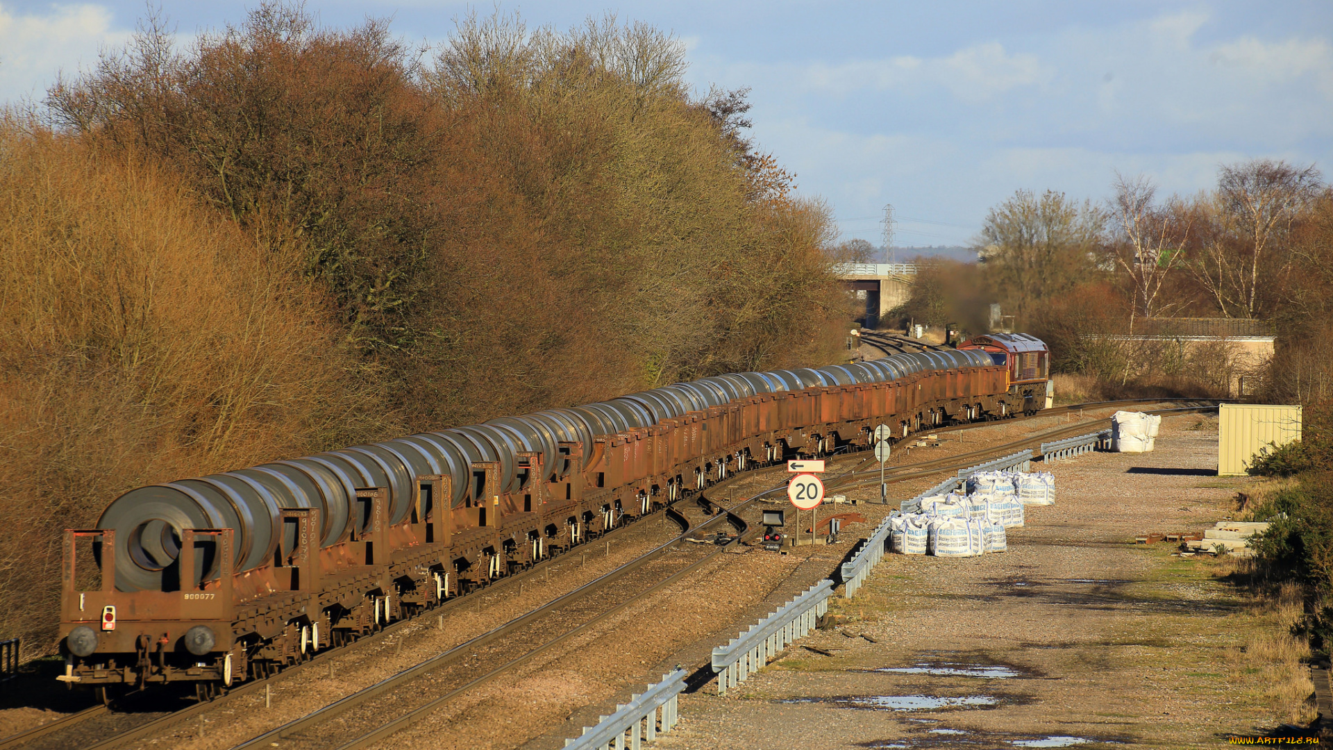 техника, поезда, рельсы, локомотив