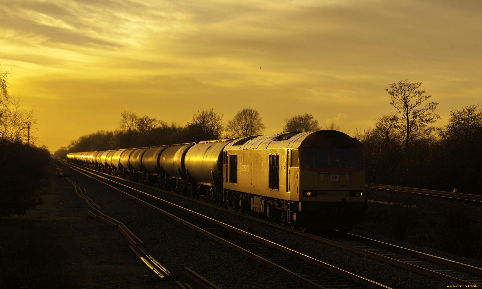 техника, поезда, рельсы, локомотив