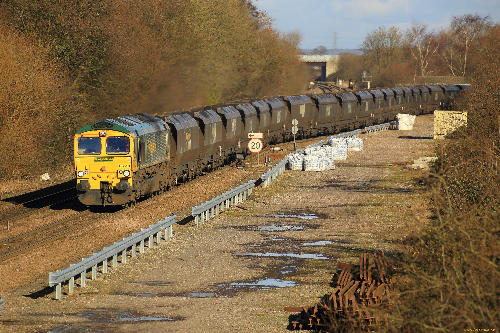 техника, поезда, локомотив, рельсы