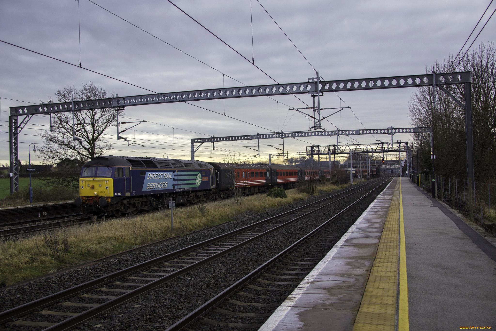 техника, поезда, рельсы, локомотив