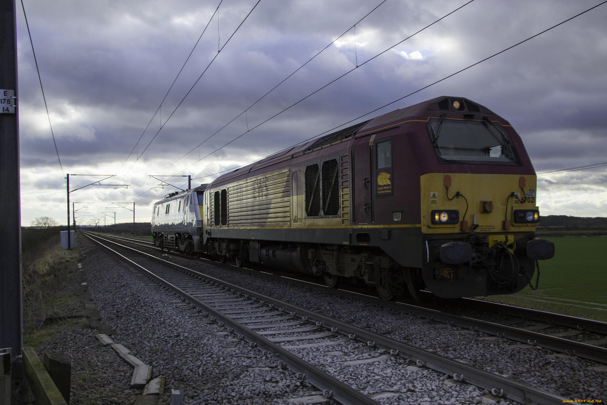 техника, поезда, рельсы, локомотив