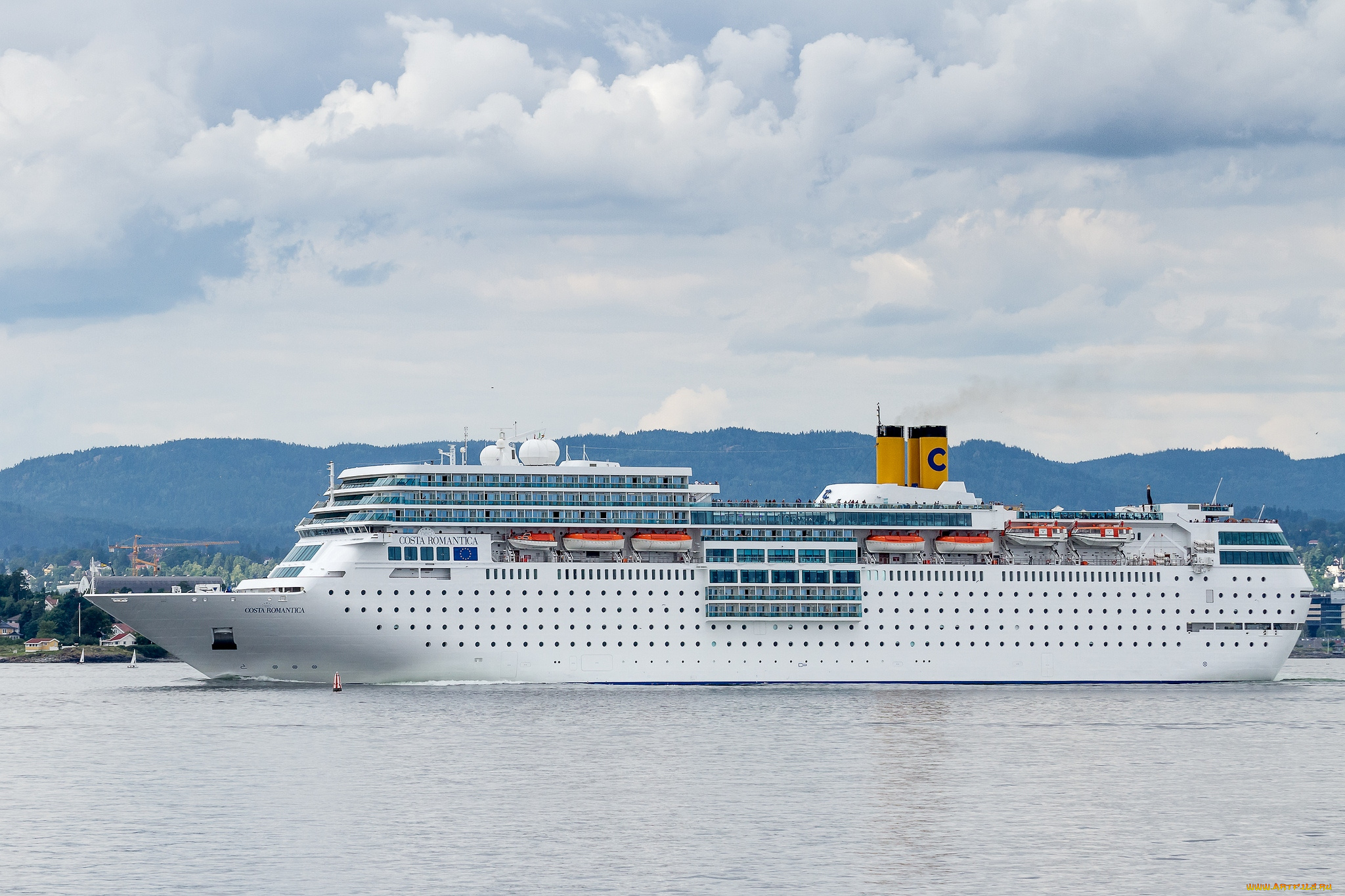 корабли, лайнеры, круиз