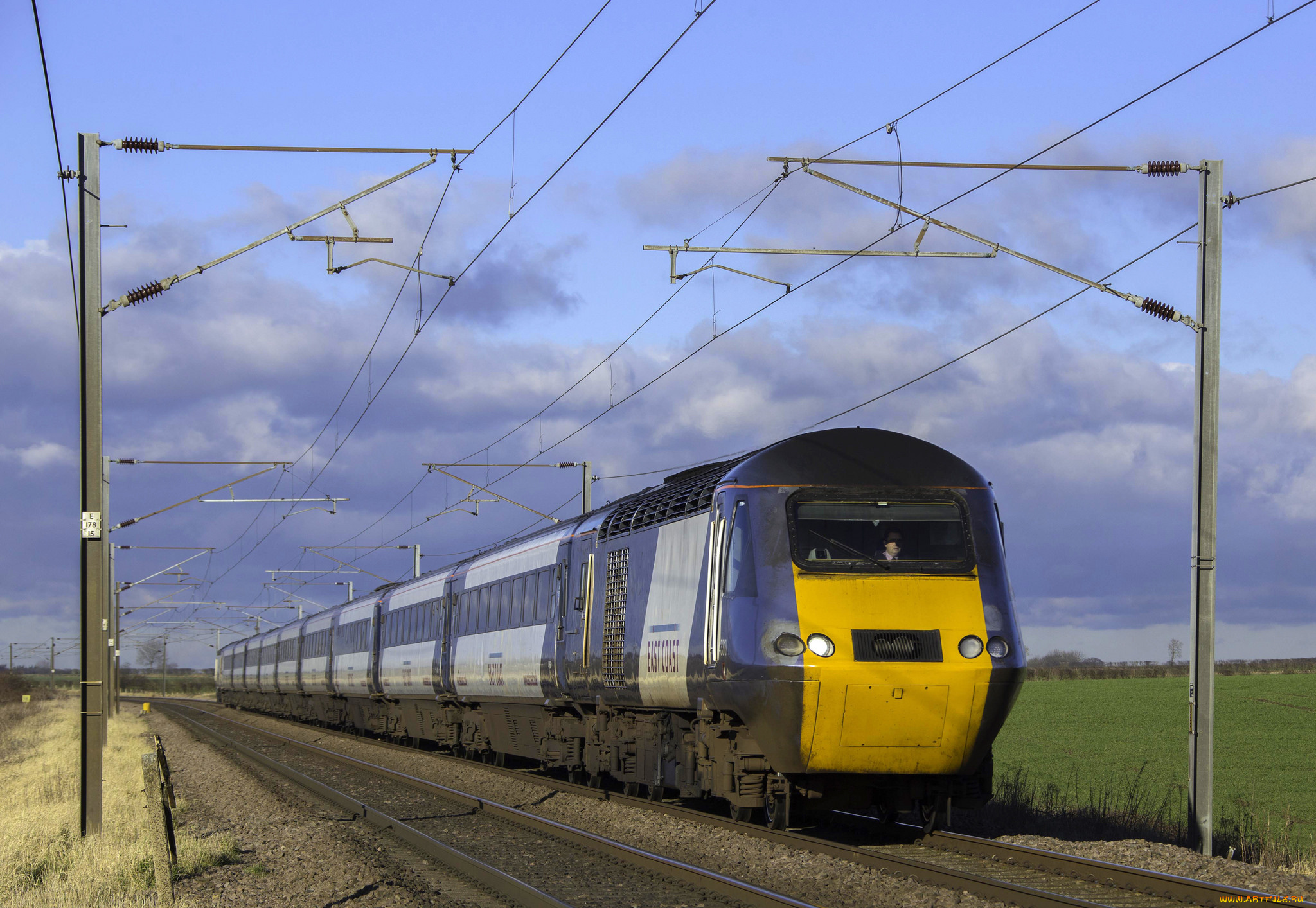 техника, поезда, локомотив, рельсы