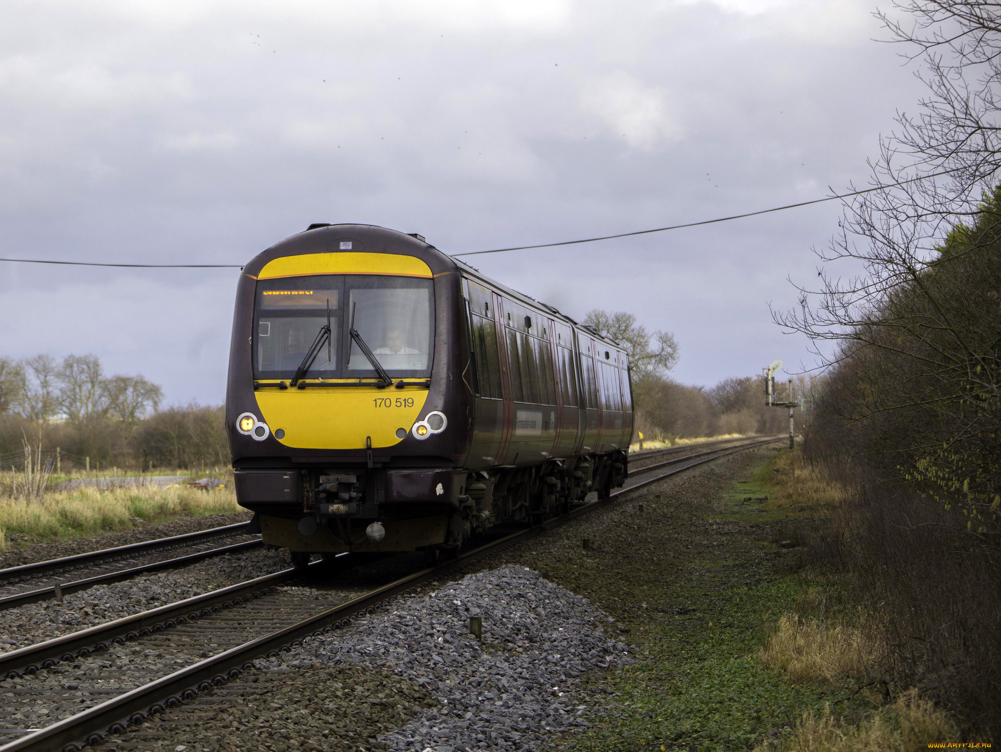 техника, поезда, рельсы, локомотив