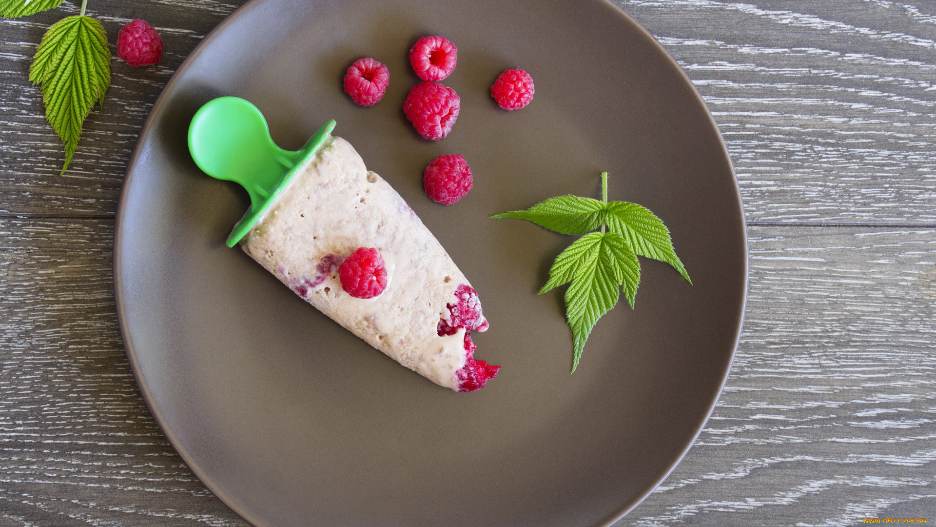 еда, мороженое, , десерты, малина