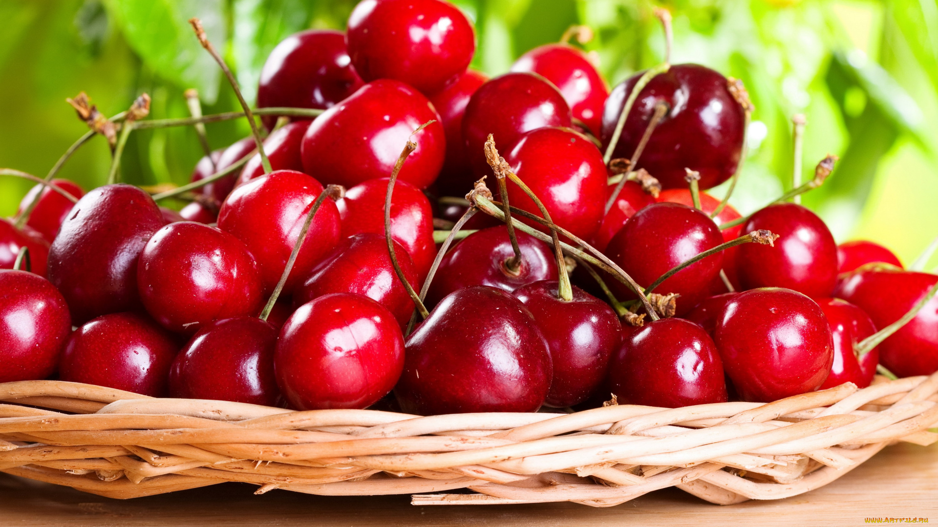 еда, вишня, , черешня, лето, ягоды