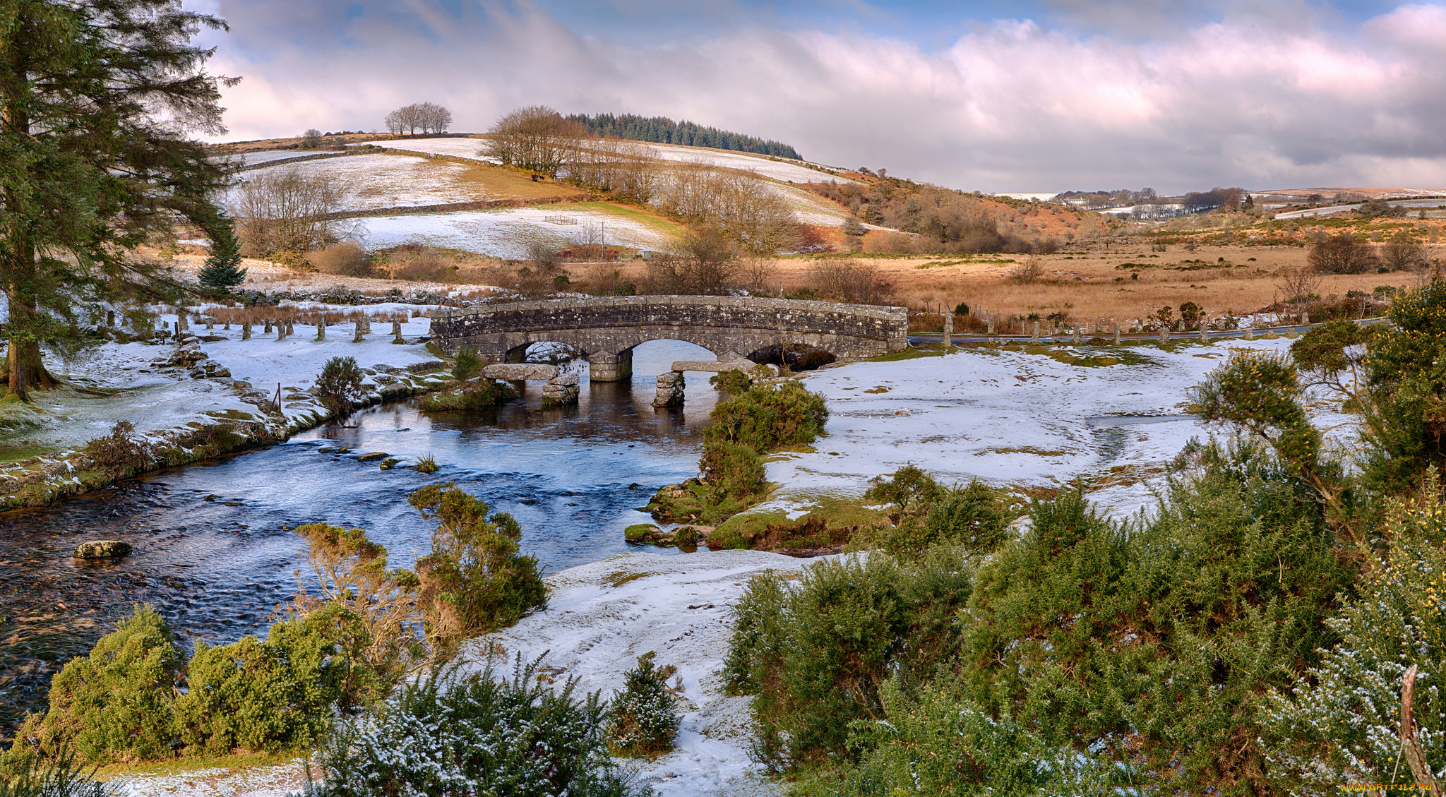 природа, реки, озера, мост, река