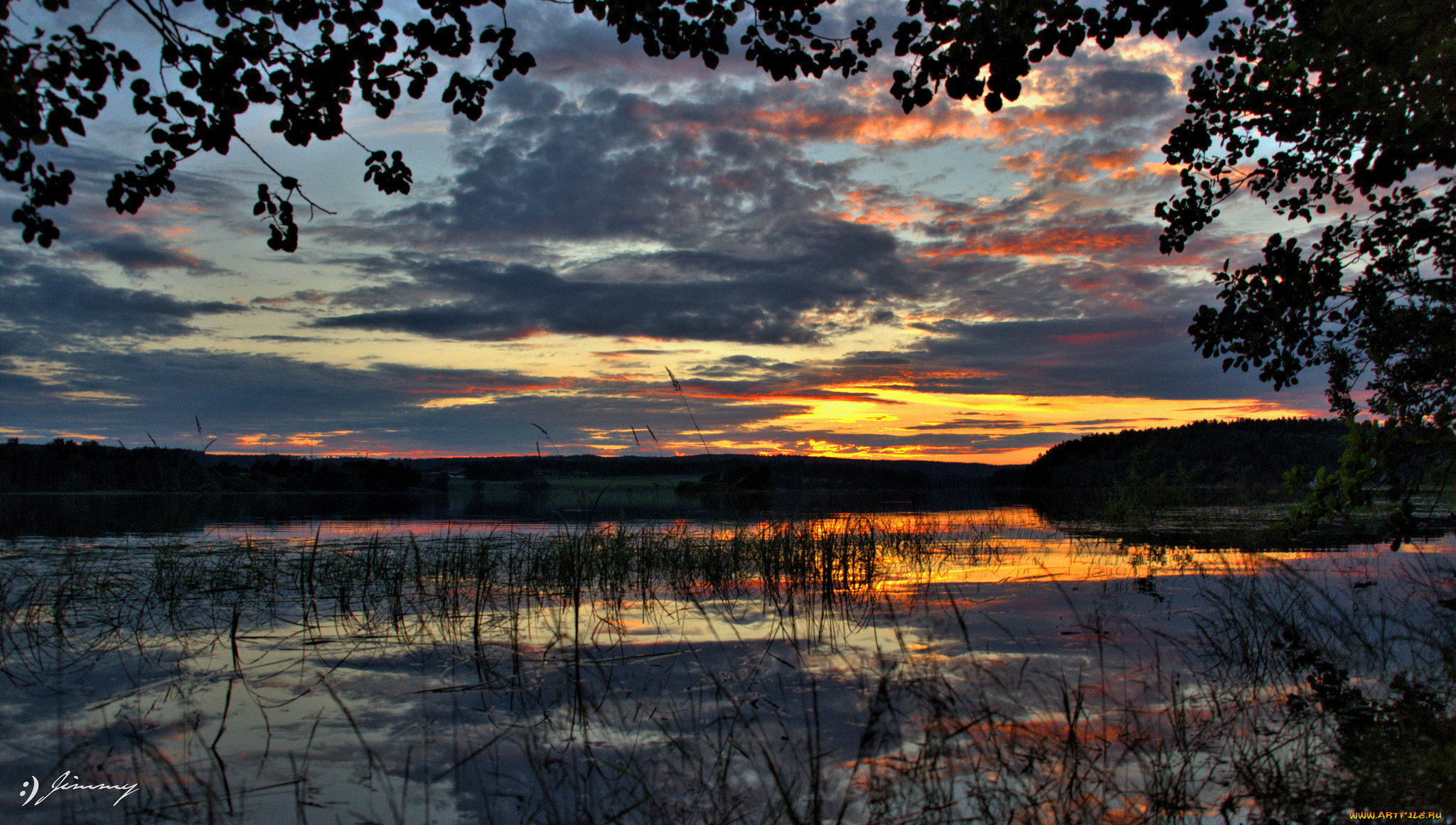 природа, восходы, закаты, закат