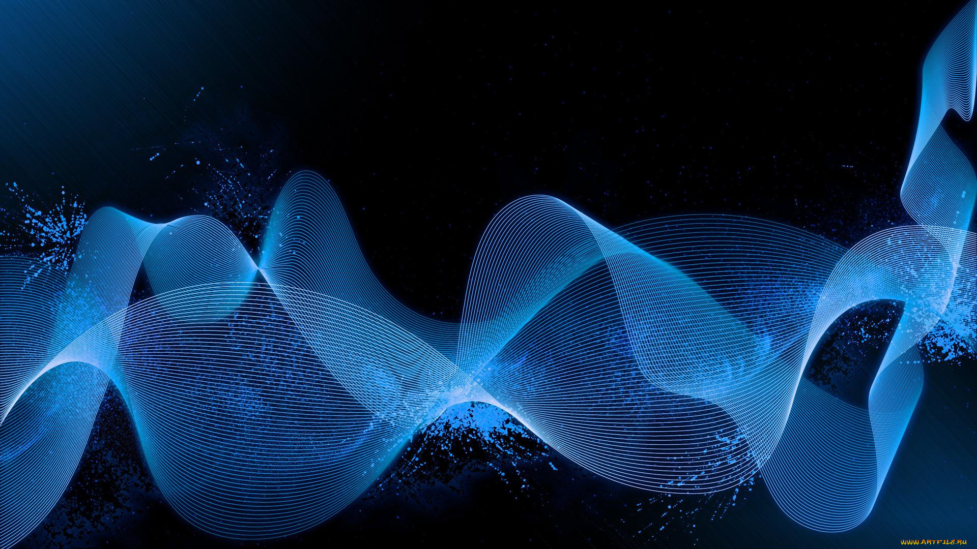 3д, графика, абстракция, , abstract, линии, волны, изгибы, брызги, кляксы