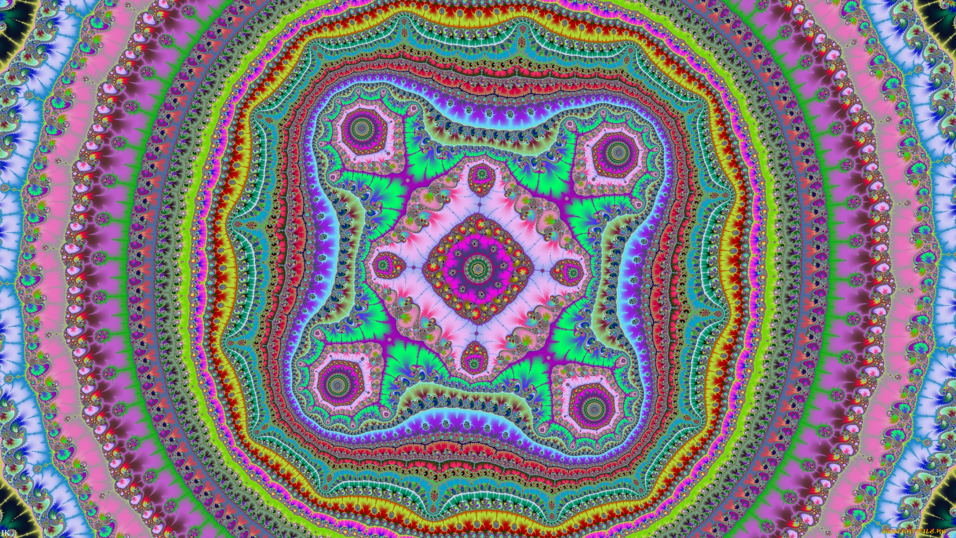 3д, графика, фракталы, , fractal, фон, цвета, узор