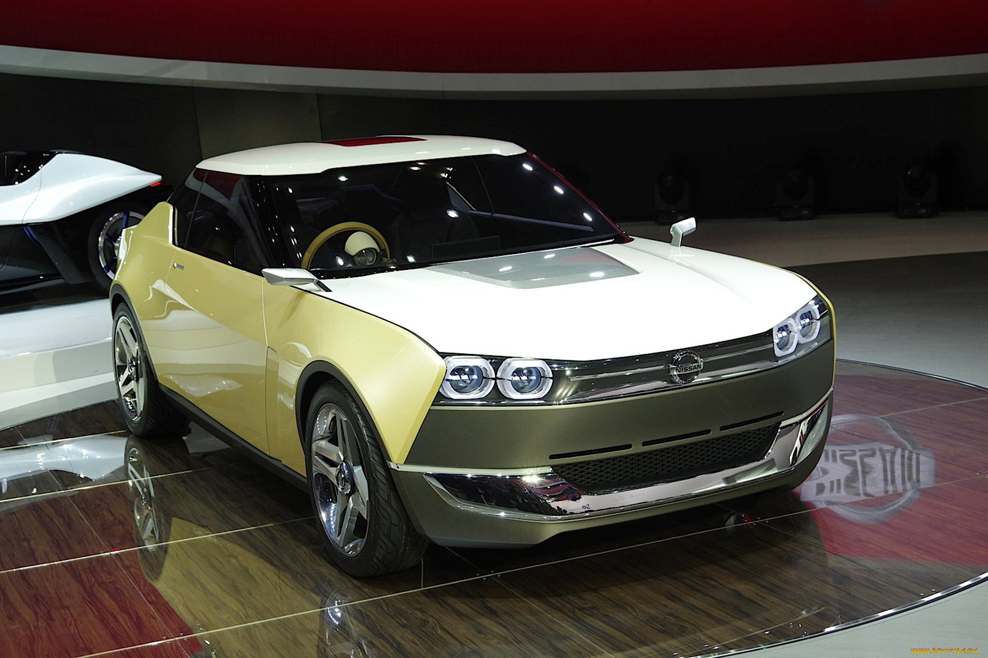 2013, nissan, idx, freeflow, concept, автомобили, выставки, и, уличные, фото, жёлтый, выставка, автомобиль, concept, 2013, nissan, idx, freeflow