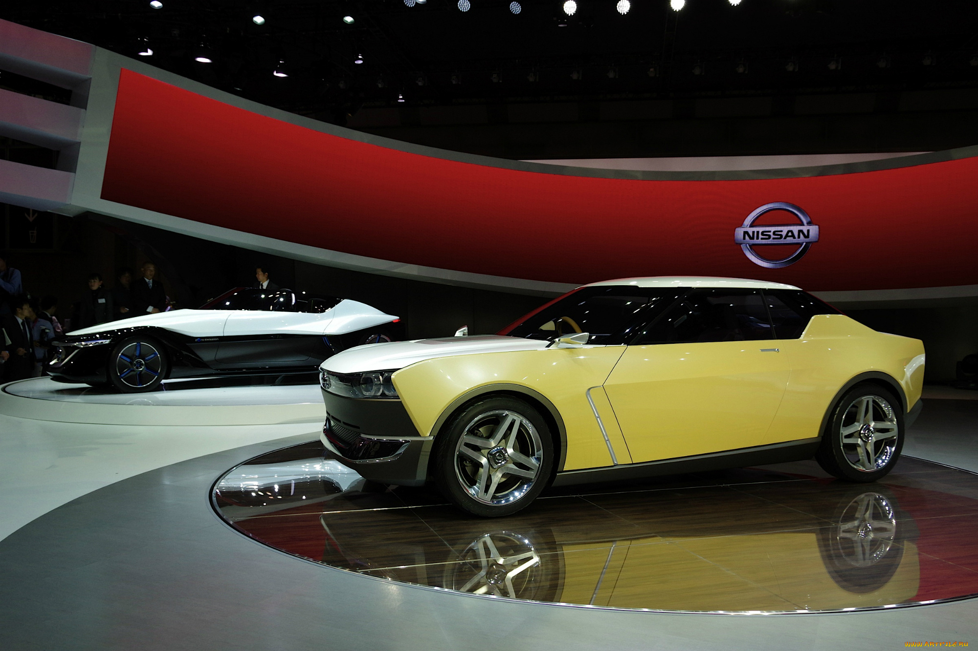 2013, nissan, idx, freeflow, concept, автомобили, выставки, и, уличные, фото, автомобиль, жёлтый, concept, 2013, nissan, idx, freeflow, выставка