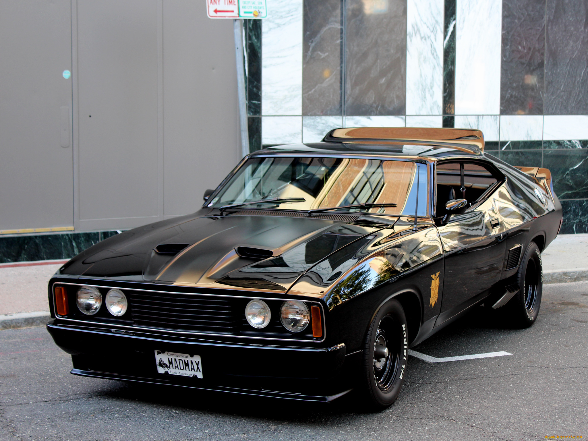 автомобили, выставки, и, уличные, фото, madmax, interceptor, falcon, ford