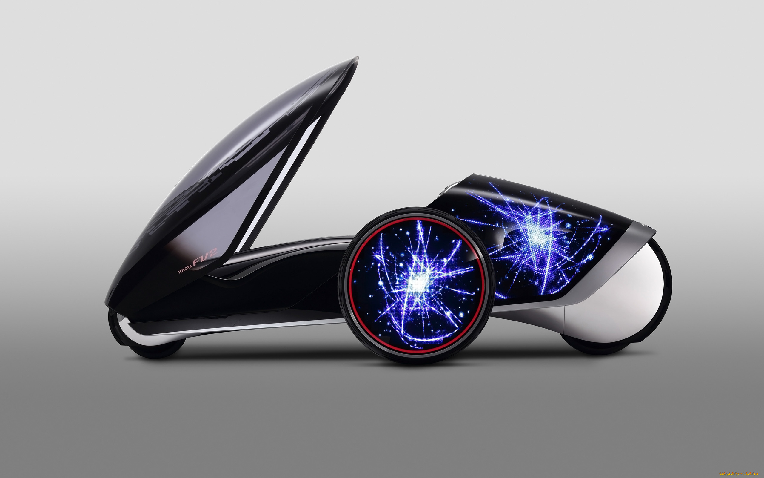 2013, toyota, fv2, concept, автомобили, toyota, 2013, fv2, concept, автомобиль, чёрный