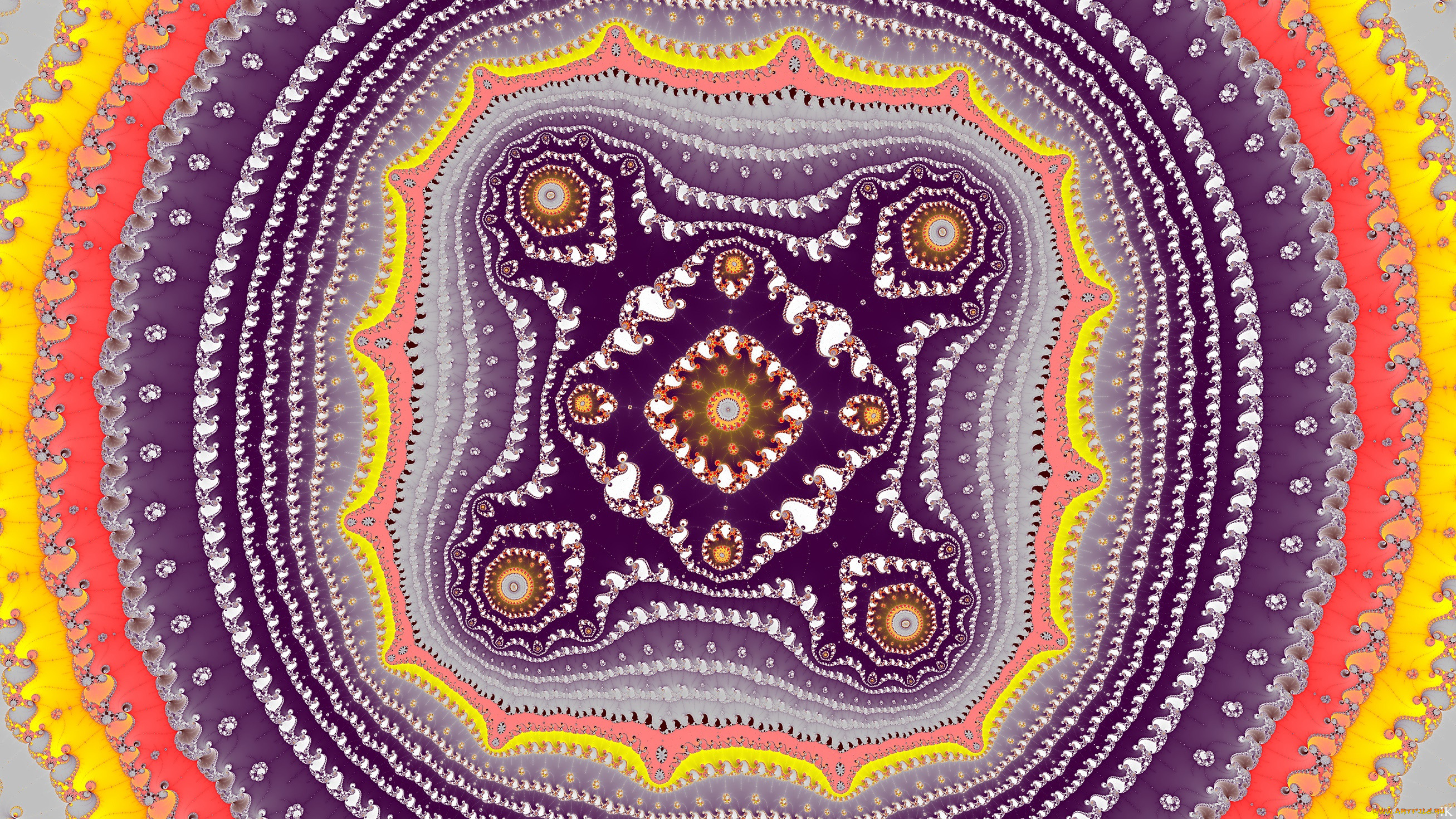 3д, графика, фракталы, , fractal, фон, цвета, узор