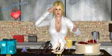 Картинка 3д+графика аниме+ anime интерьер фон взгляд девушка