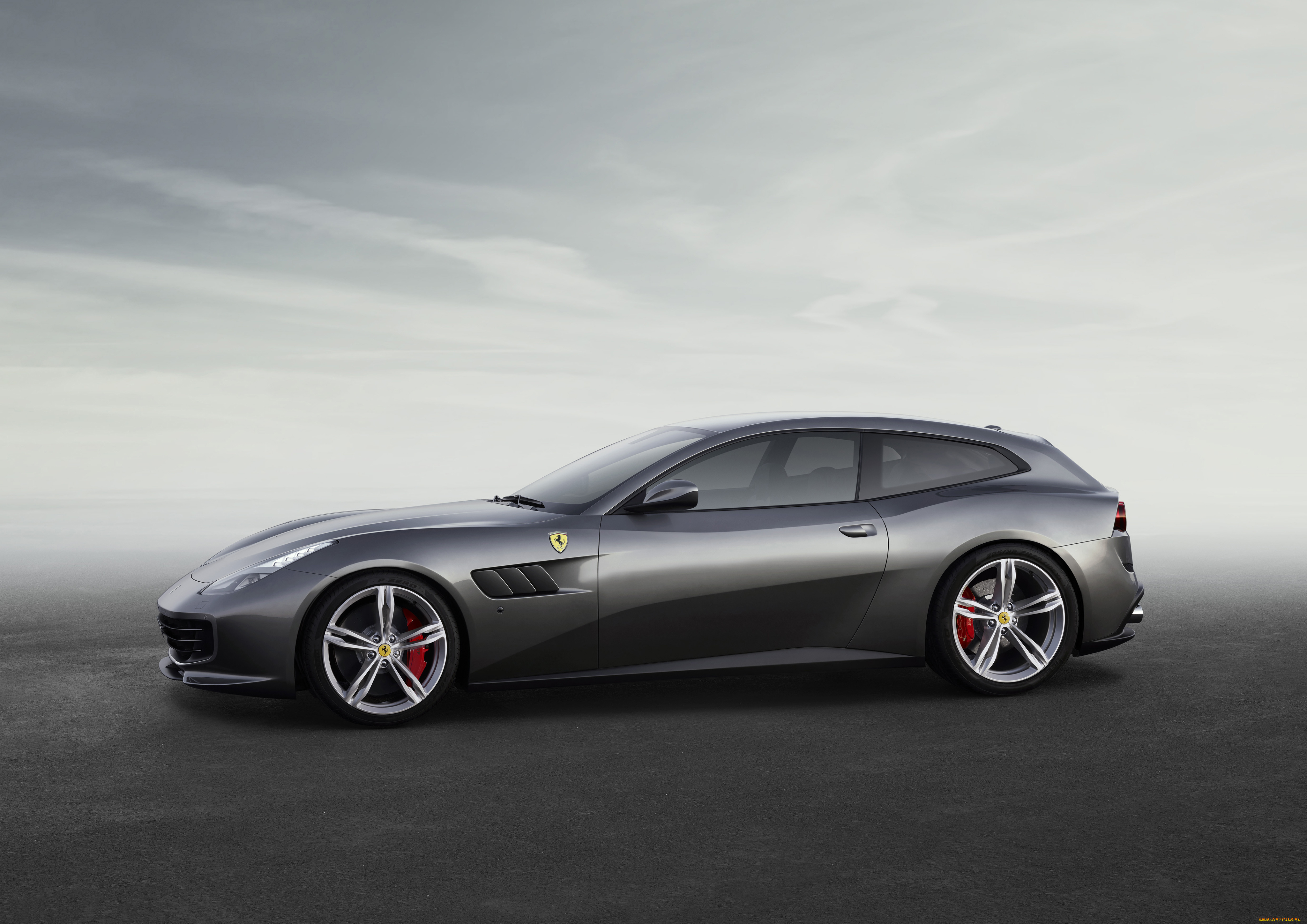 автомобили, ferrari, 2016г, темный, gtc4lusso