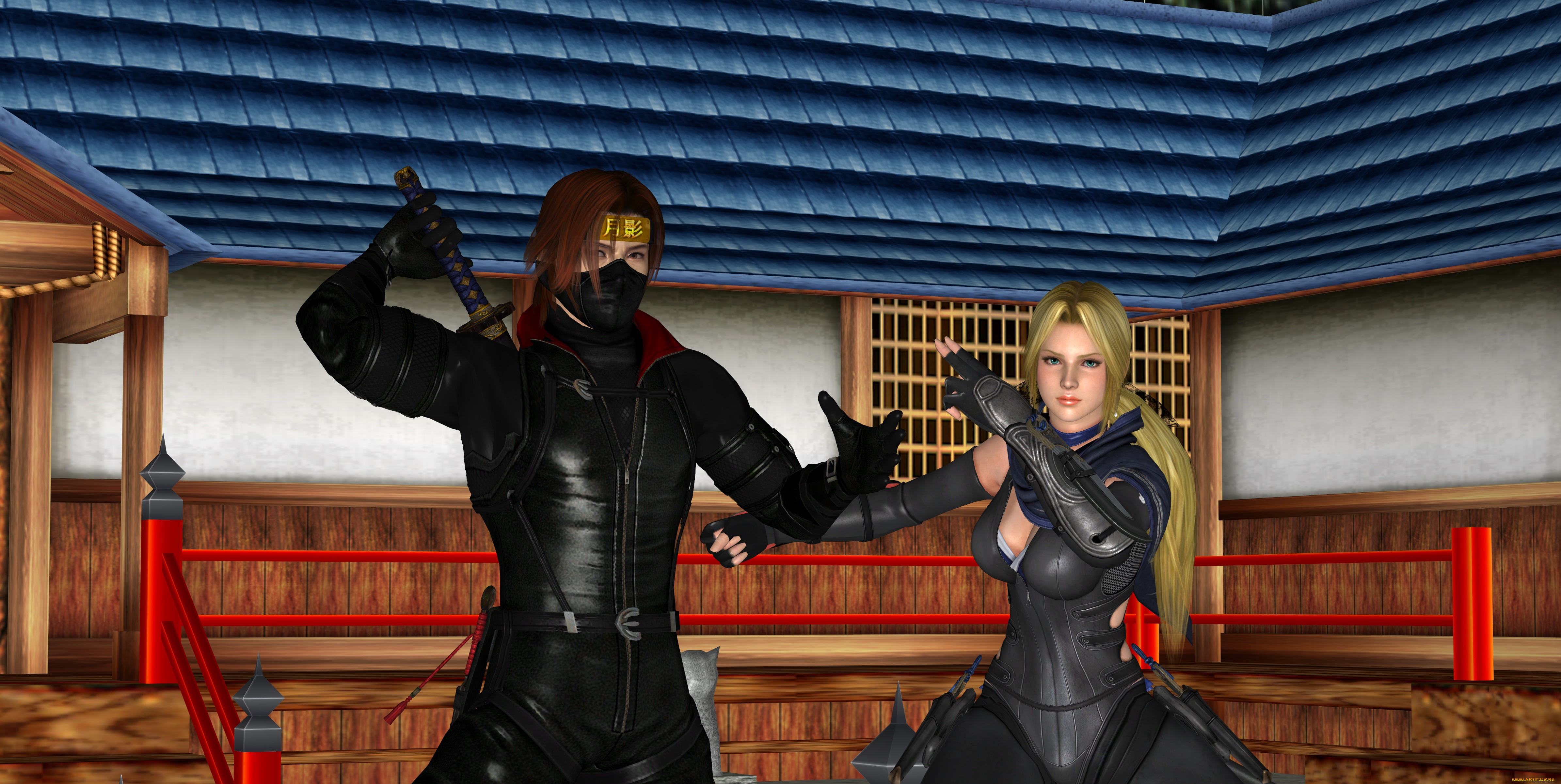 3д, графика, аниме, , anime, оружие, фон, взгляд, девушки