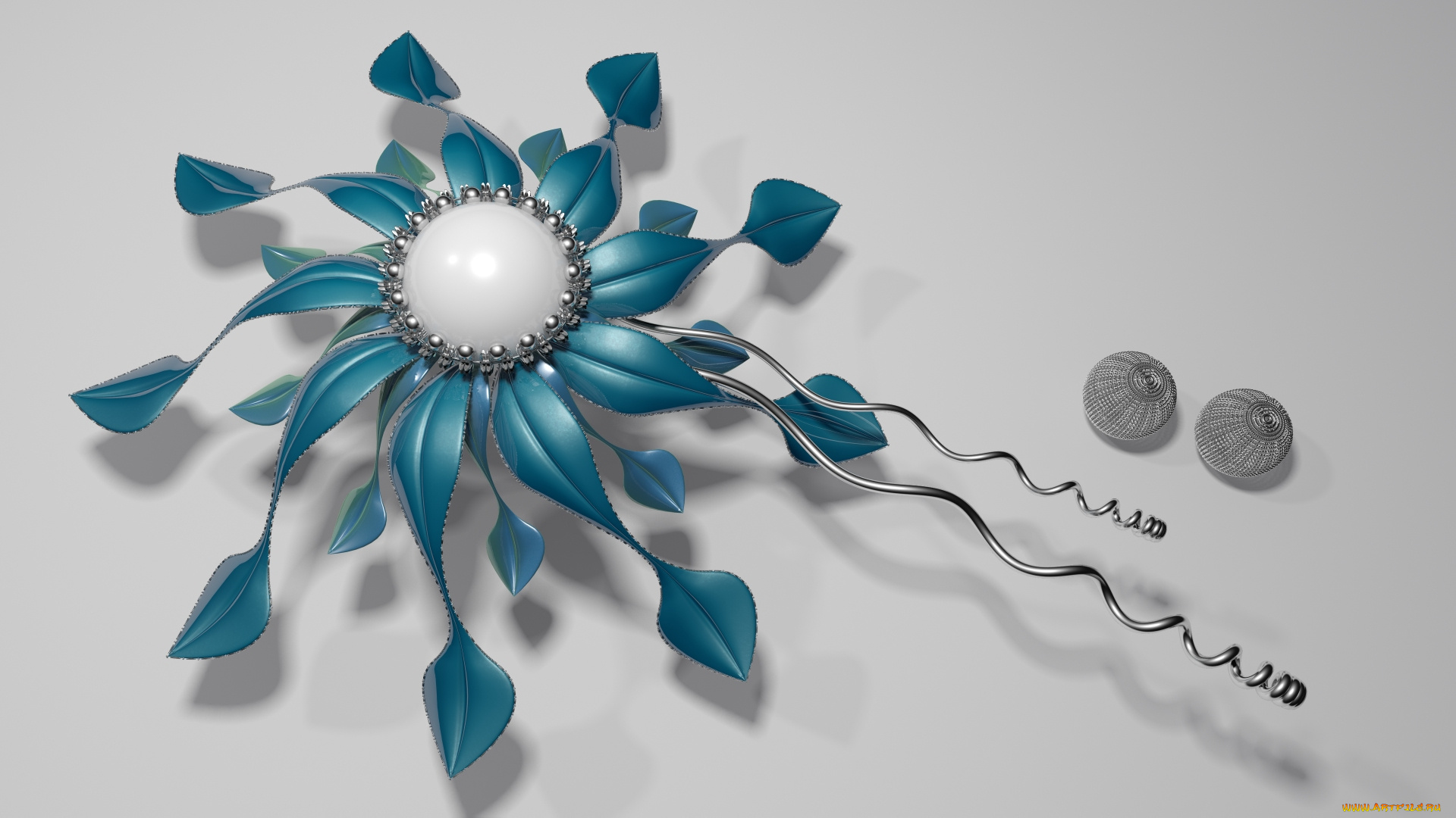 3д, графика, цветы, , flowers, фон, цветок, лепестки