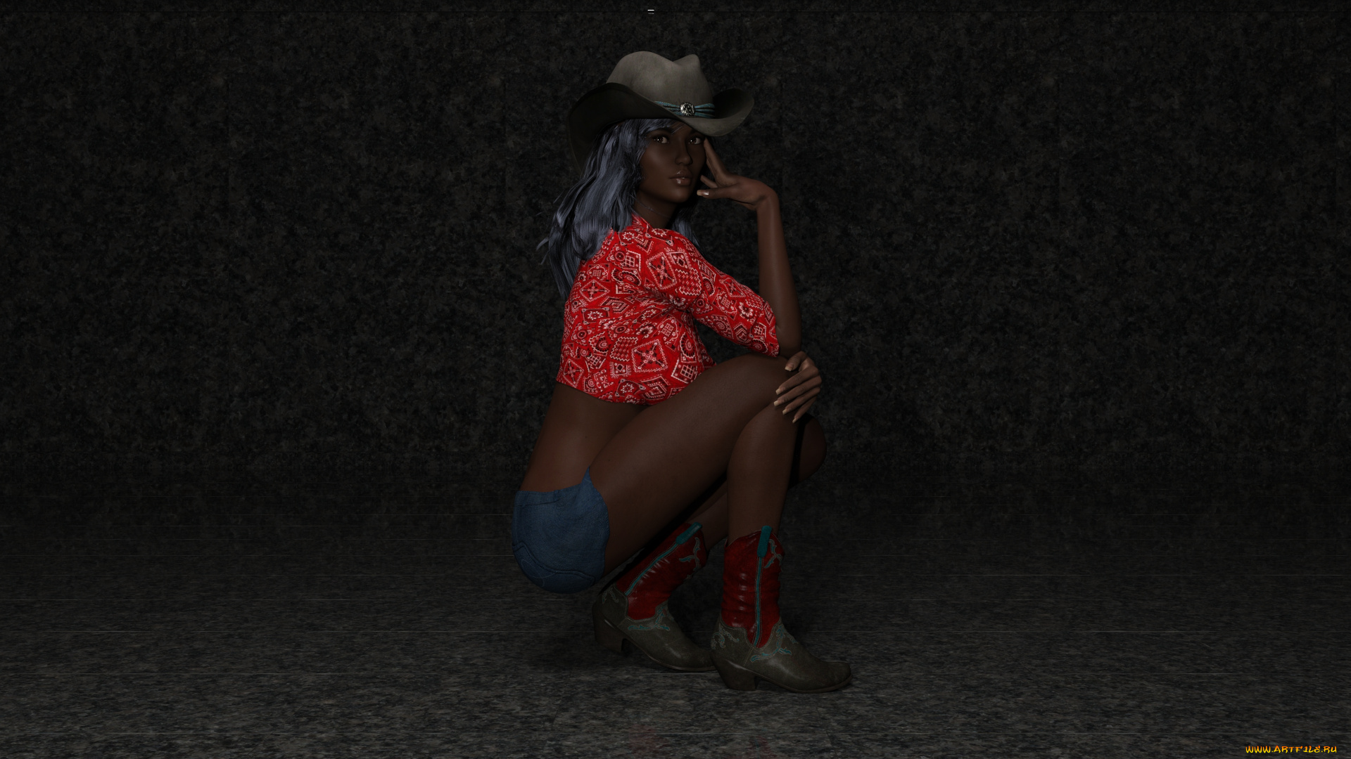 3д, графика, люди, , people, девушка, взгляд, фон