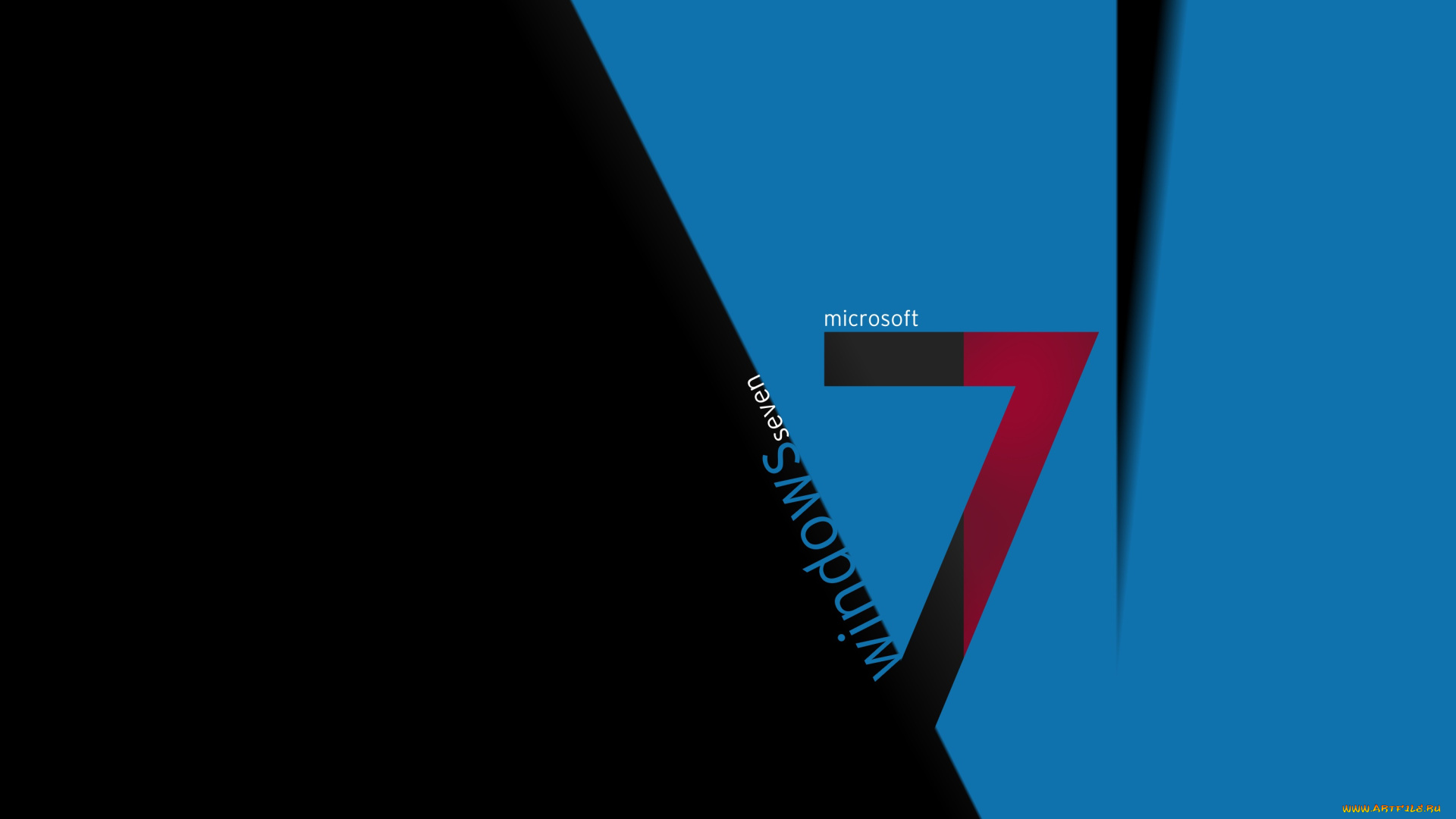 компьютеры, windows, 7, , vienna, фон, логотип