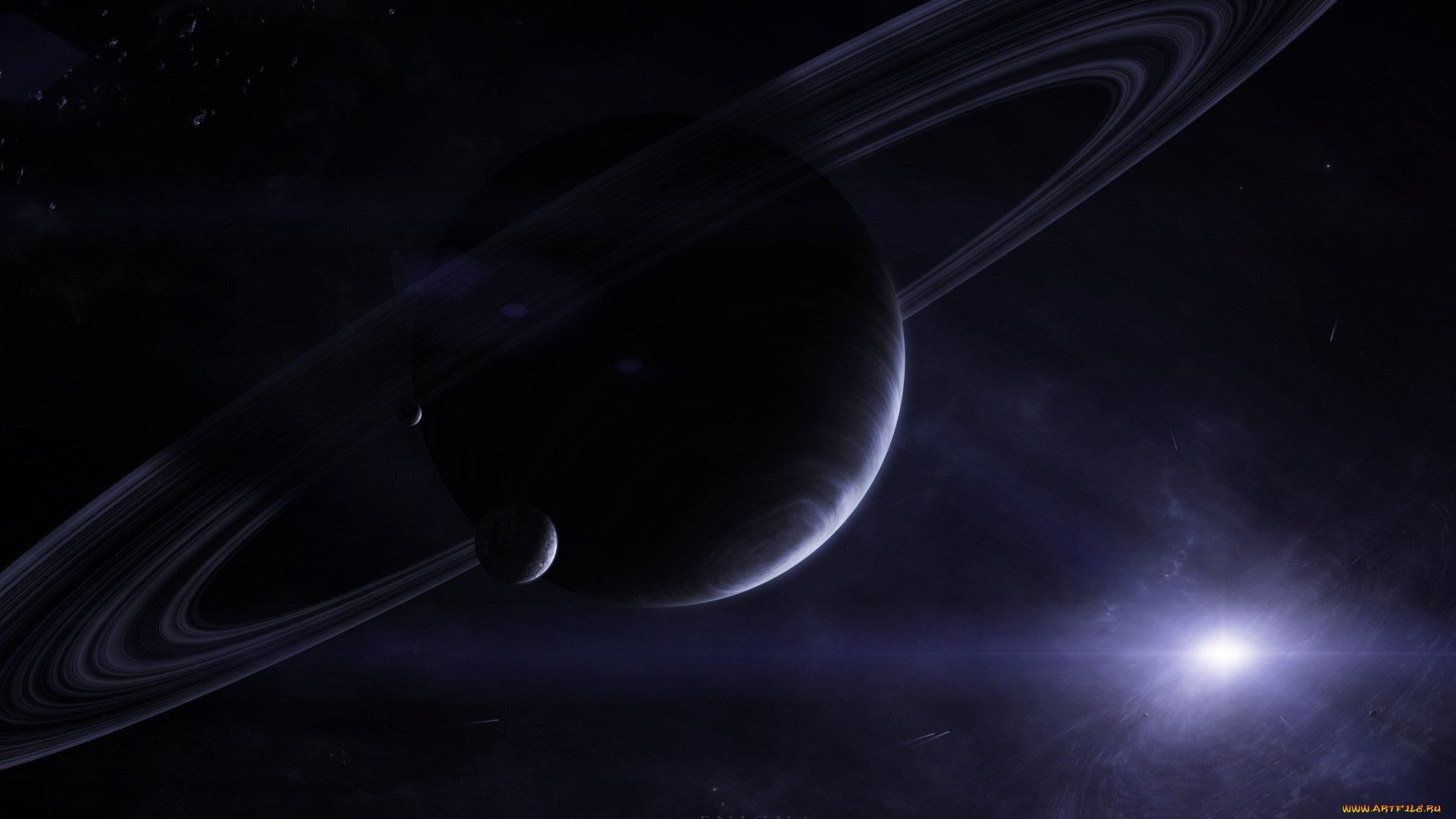 космос, арт, планеты, вселенная, звезды