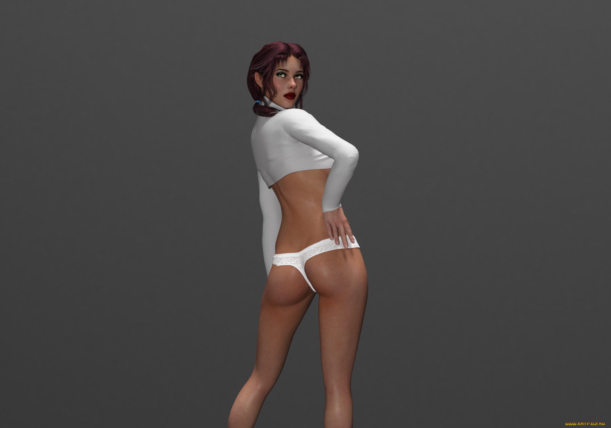 3д, графика, люди, , people, девушка, взгляд, фон