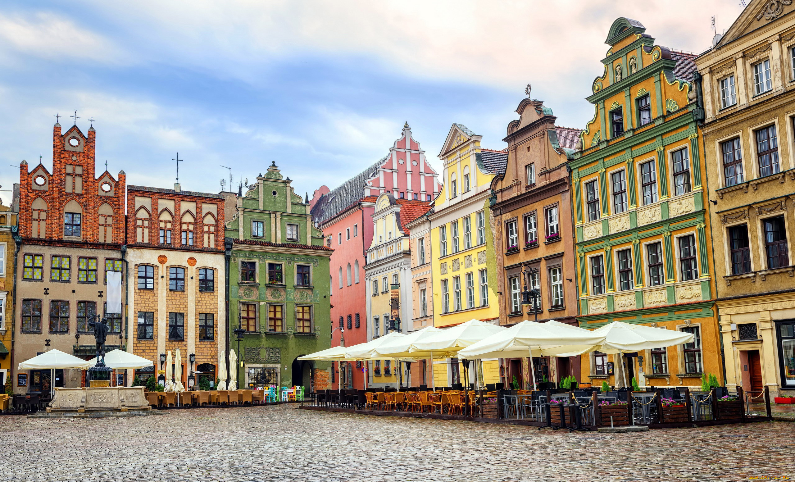 познань, польша, города, -, улицы, , площади, , набережные, познань, польша