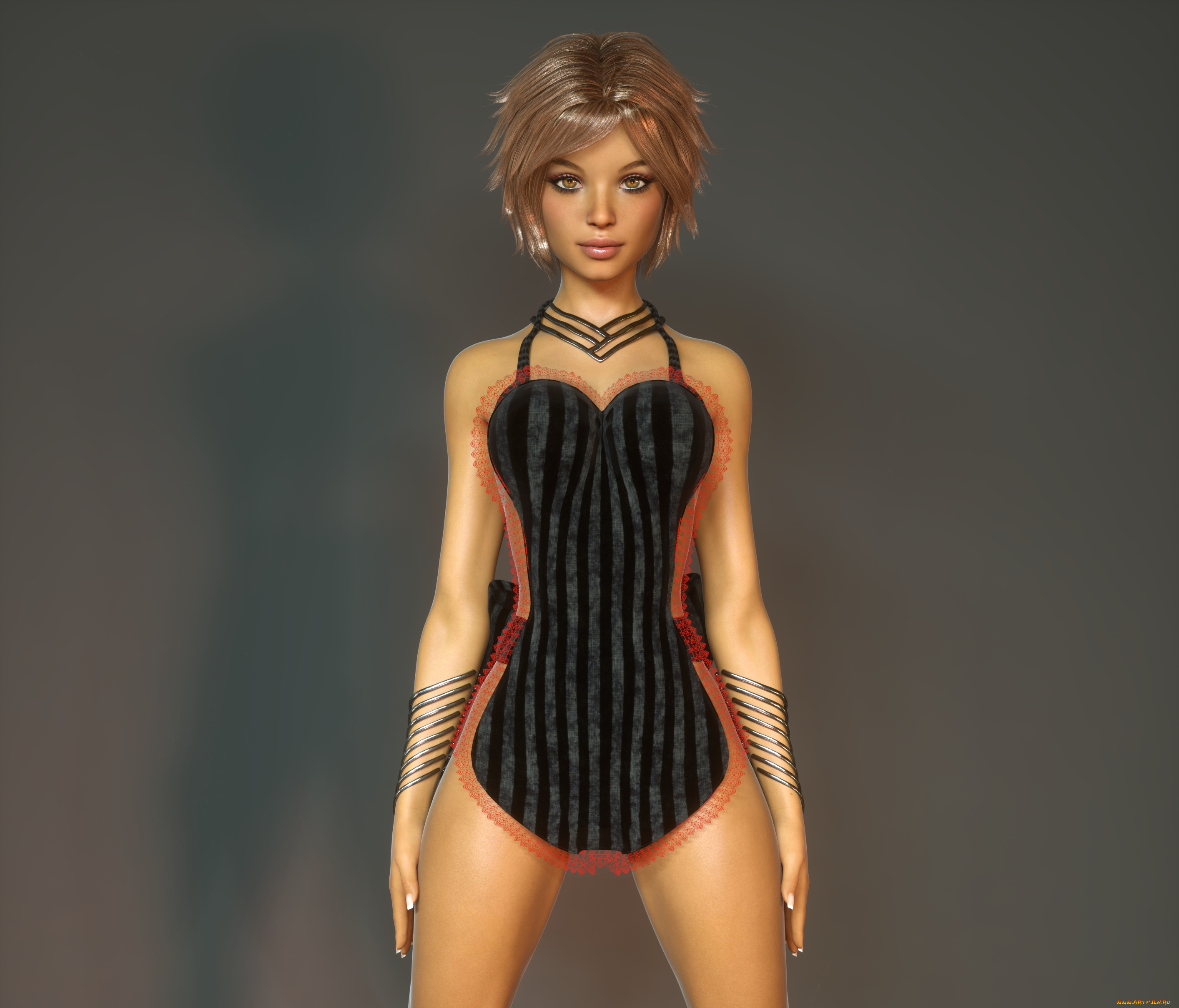 3д, графика, люди, , people, девушка, фон, взгляд