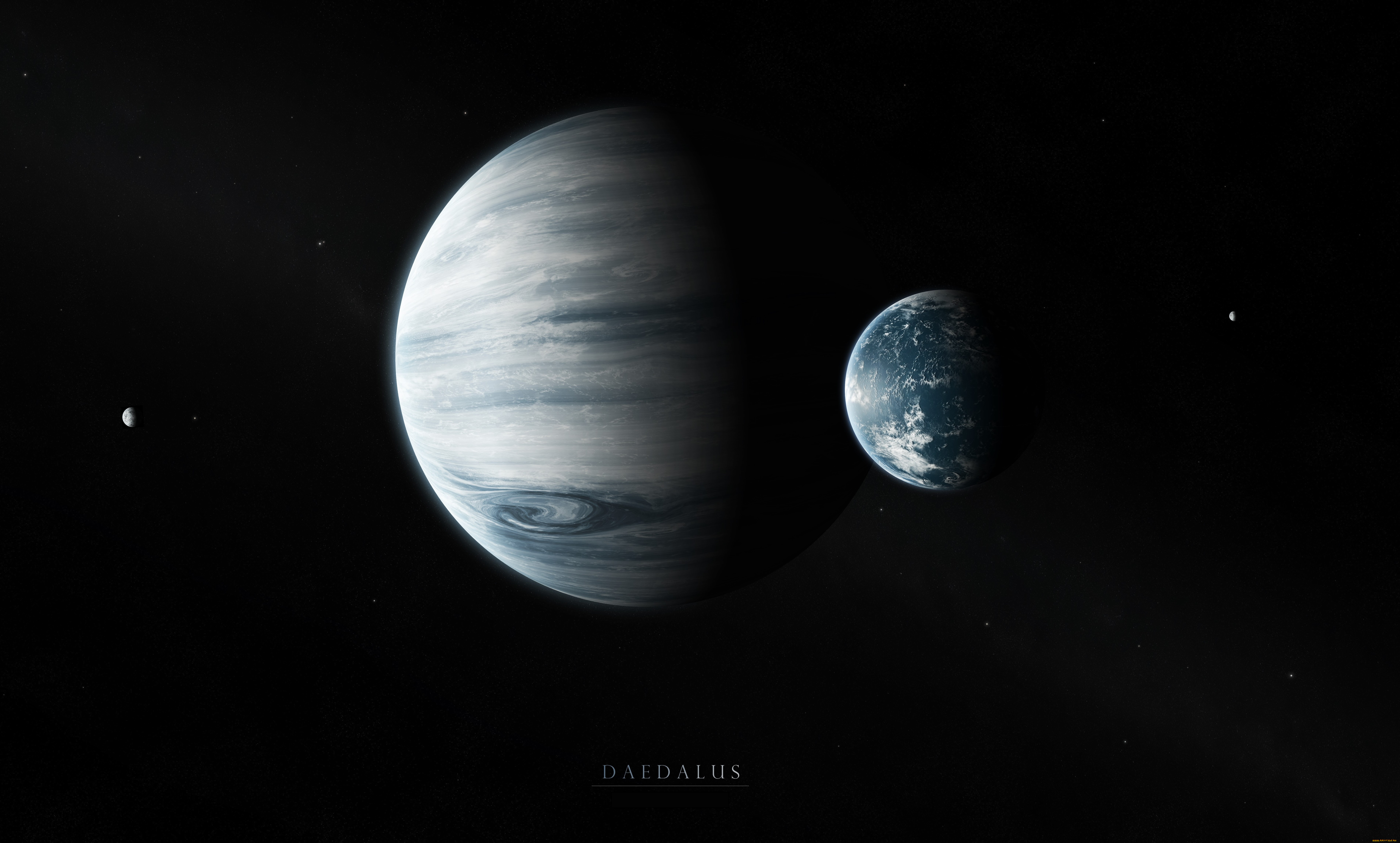 космос, арт, галактика, звезды, вселенная, планеты